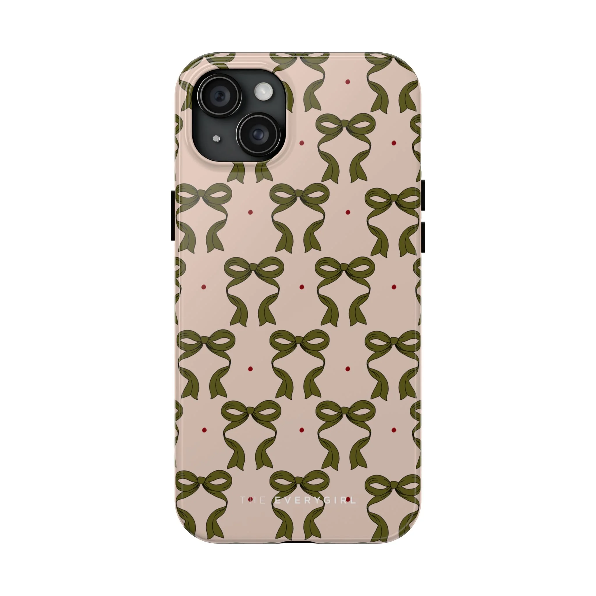 Pink & Green Bows IPhone Case - Image 23