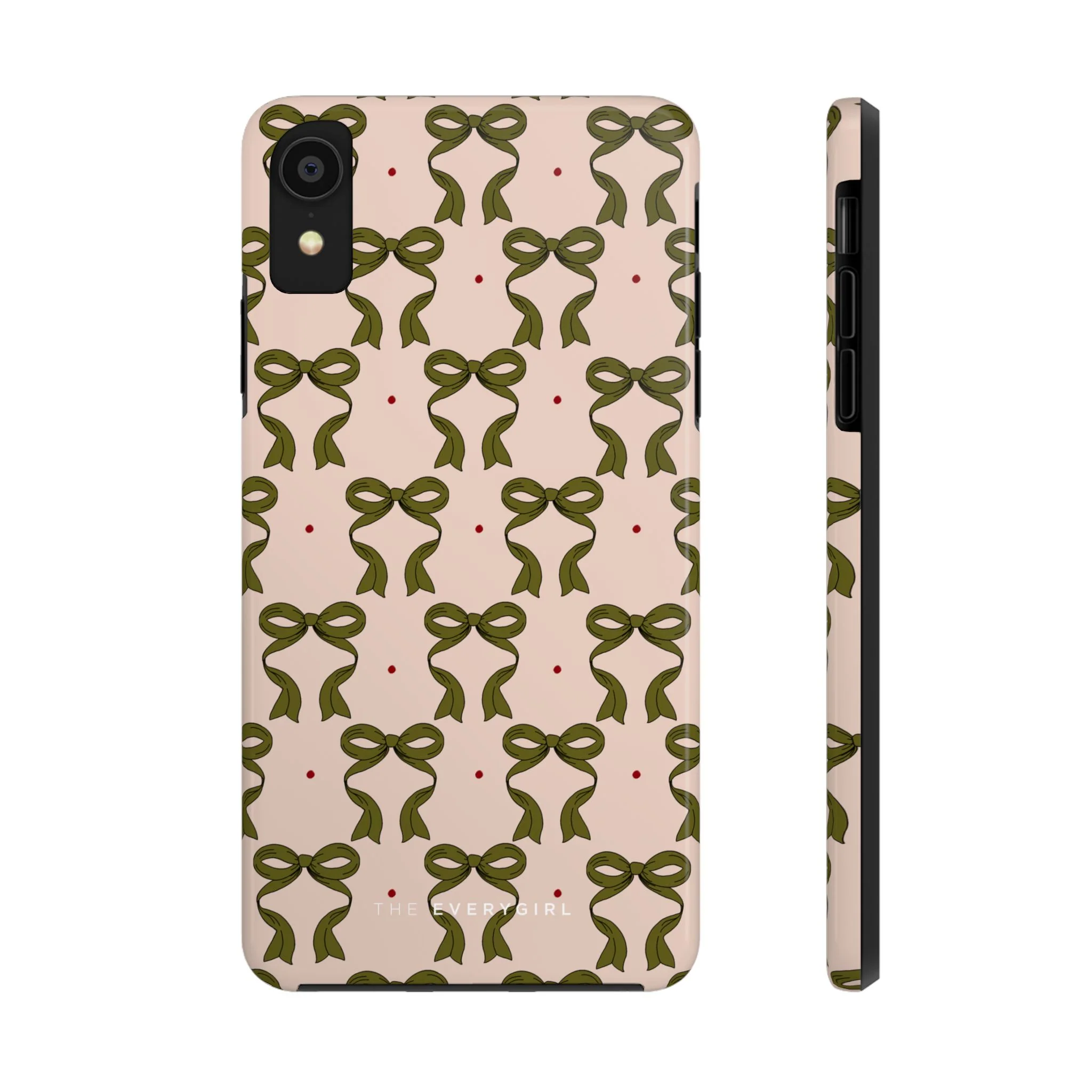 Pink & Green Bows IPhone Case - Image 3