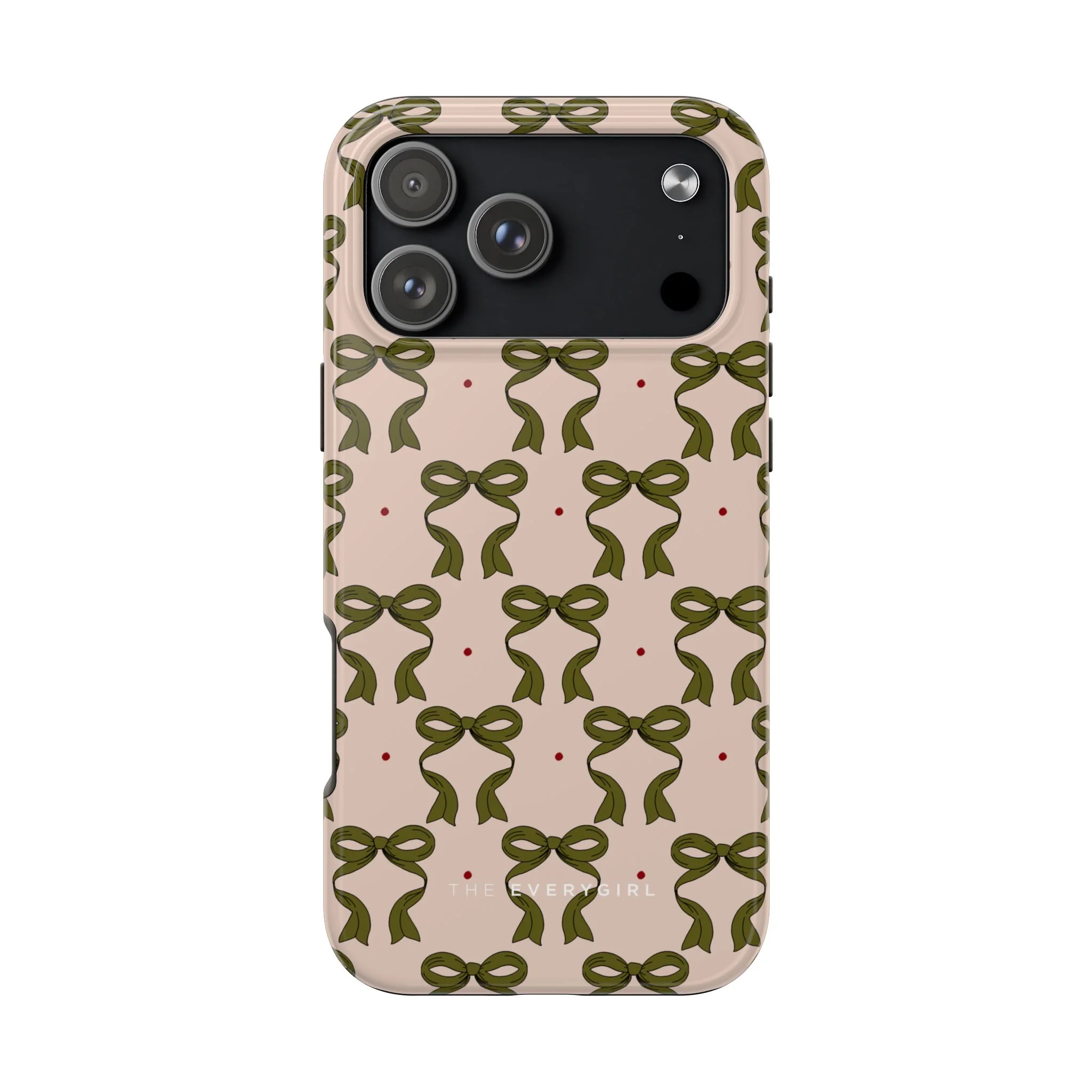 Pink & Green Bows IPhone Case - Image 36
