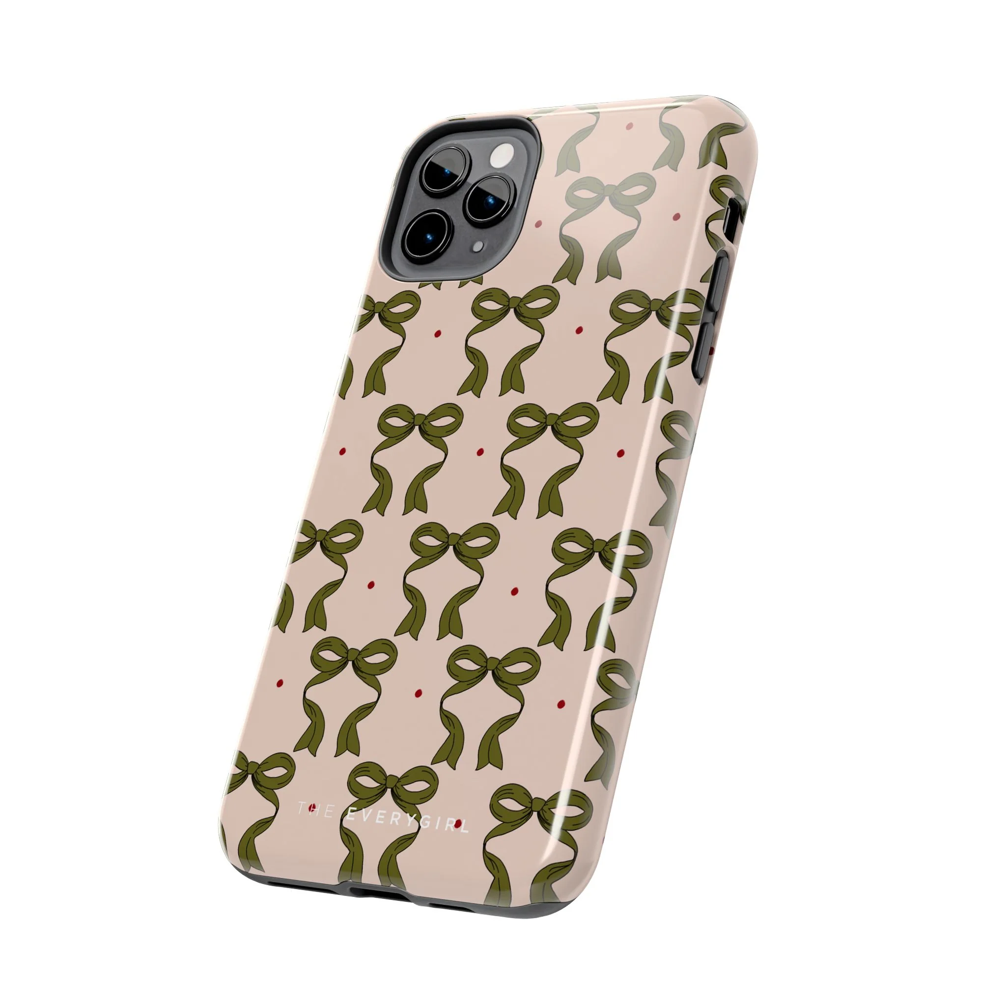 Pink & Green Bows IPhone Case - Image 50
