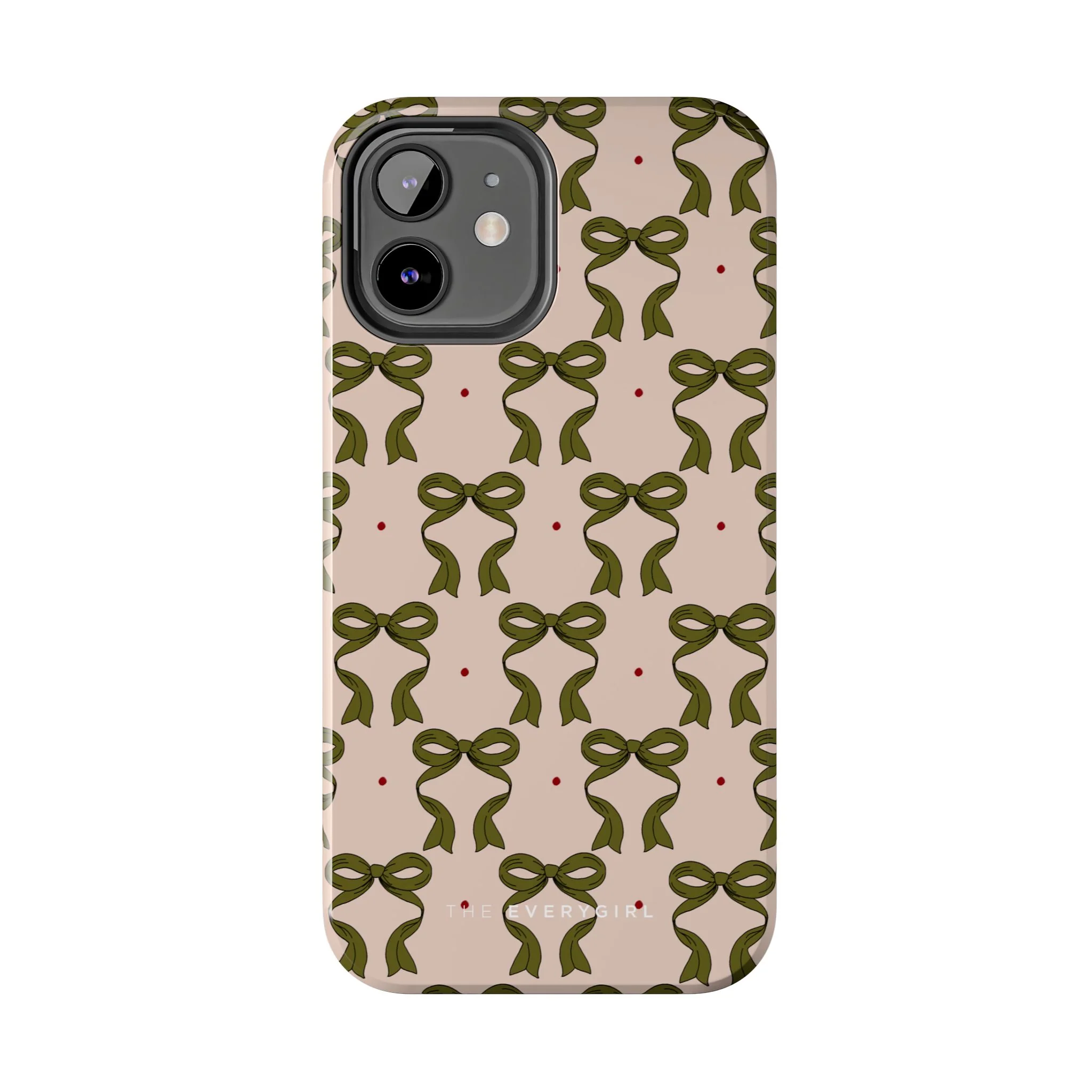 Pink & Green Bows IPhone Case - Image 52