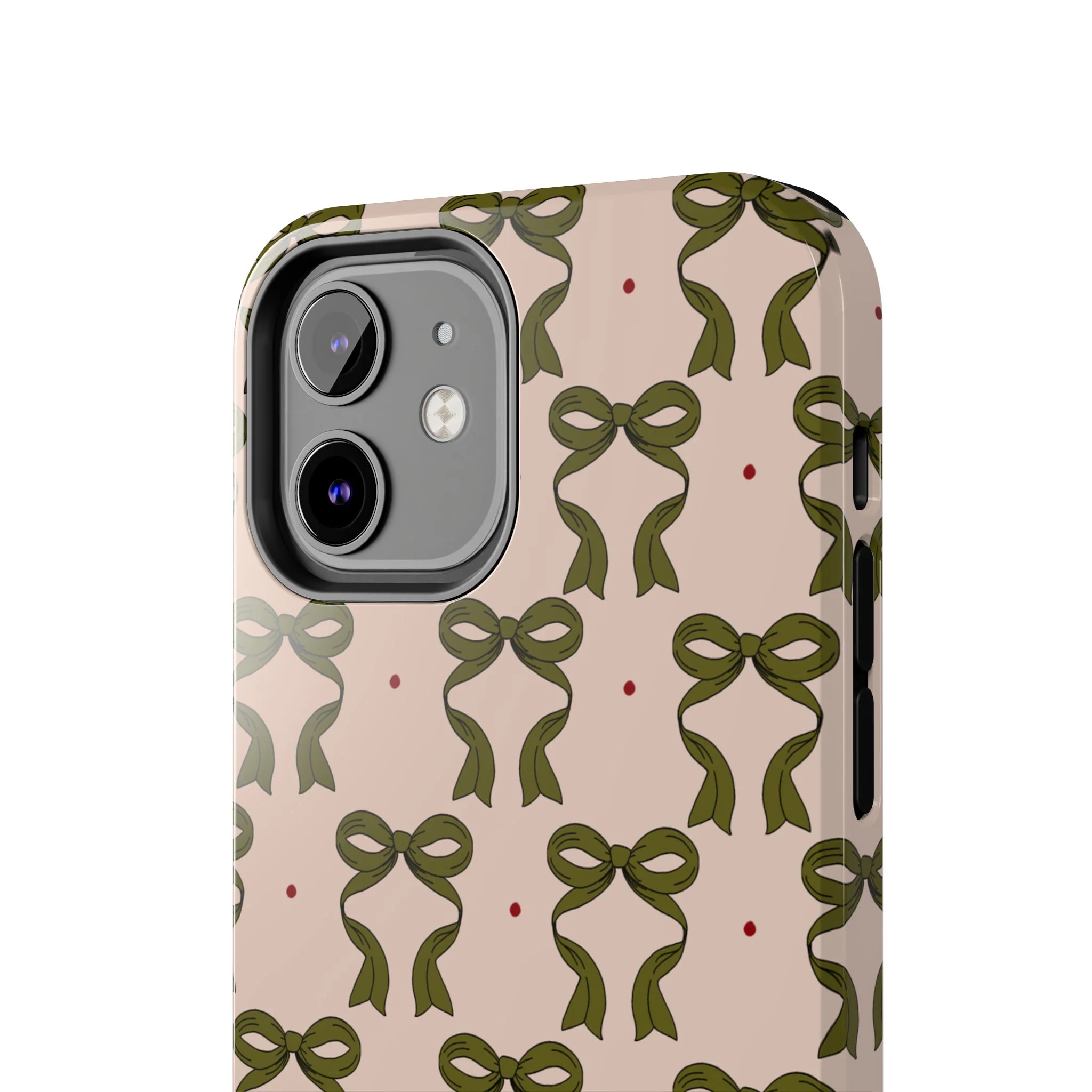 Pink & Green Bows IPhone Case - Image 54