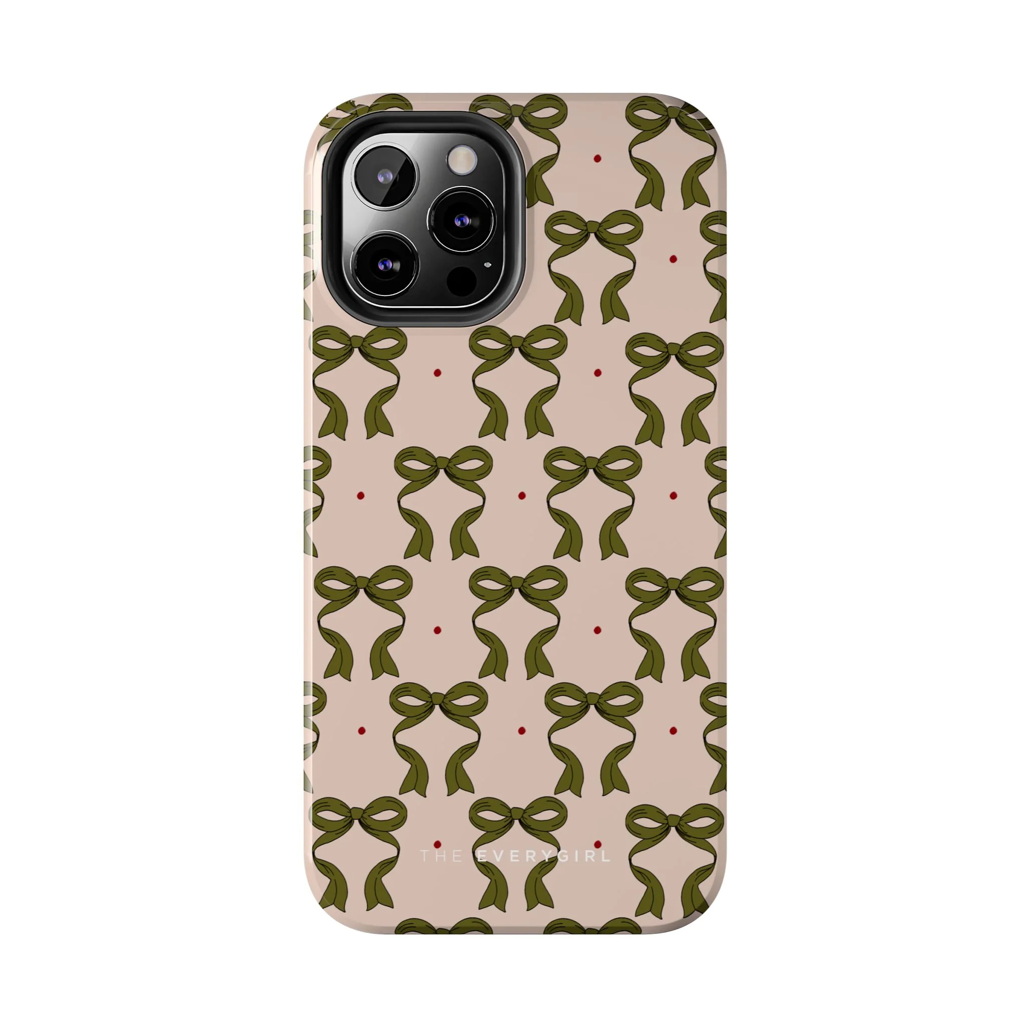 Pink & Green Bows IPhone Case - Image 61