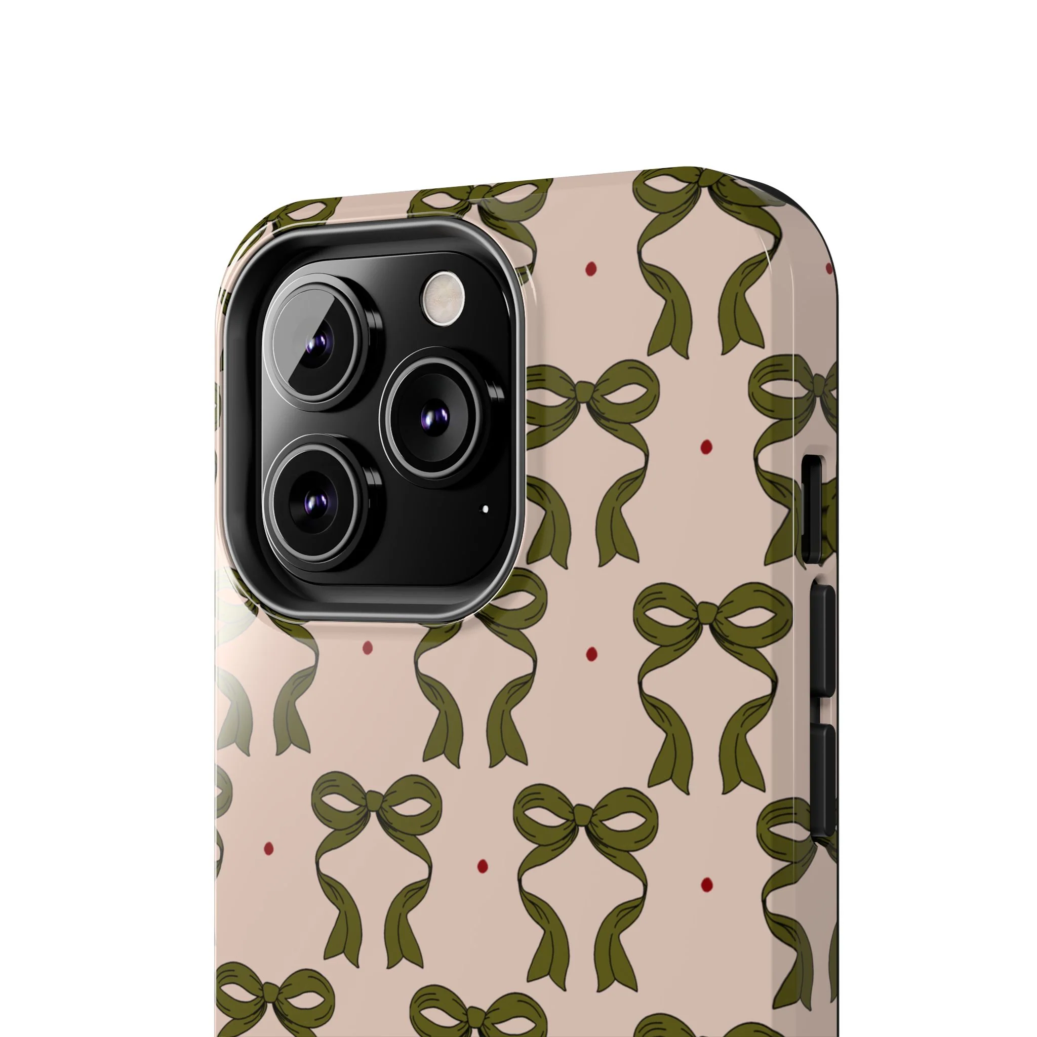Pink & Green Bows IPhone Case - Image 72