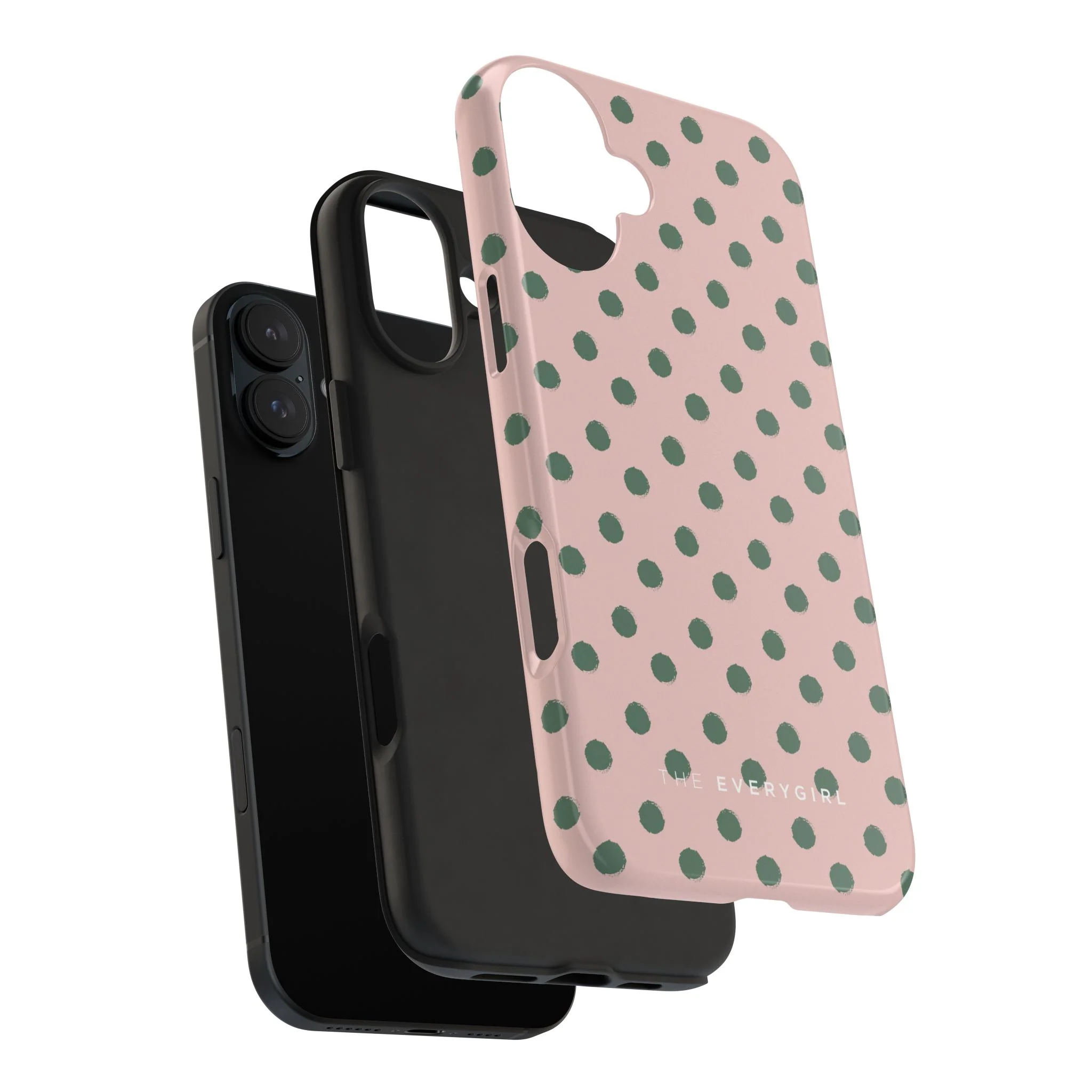 Pink & Green Polka Dots Phone Case - Image 101