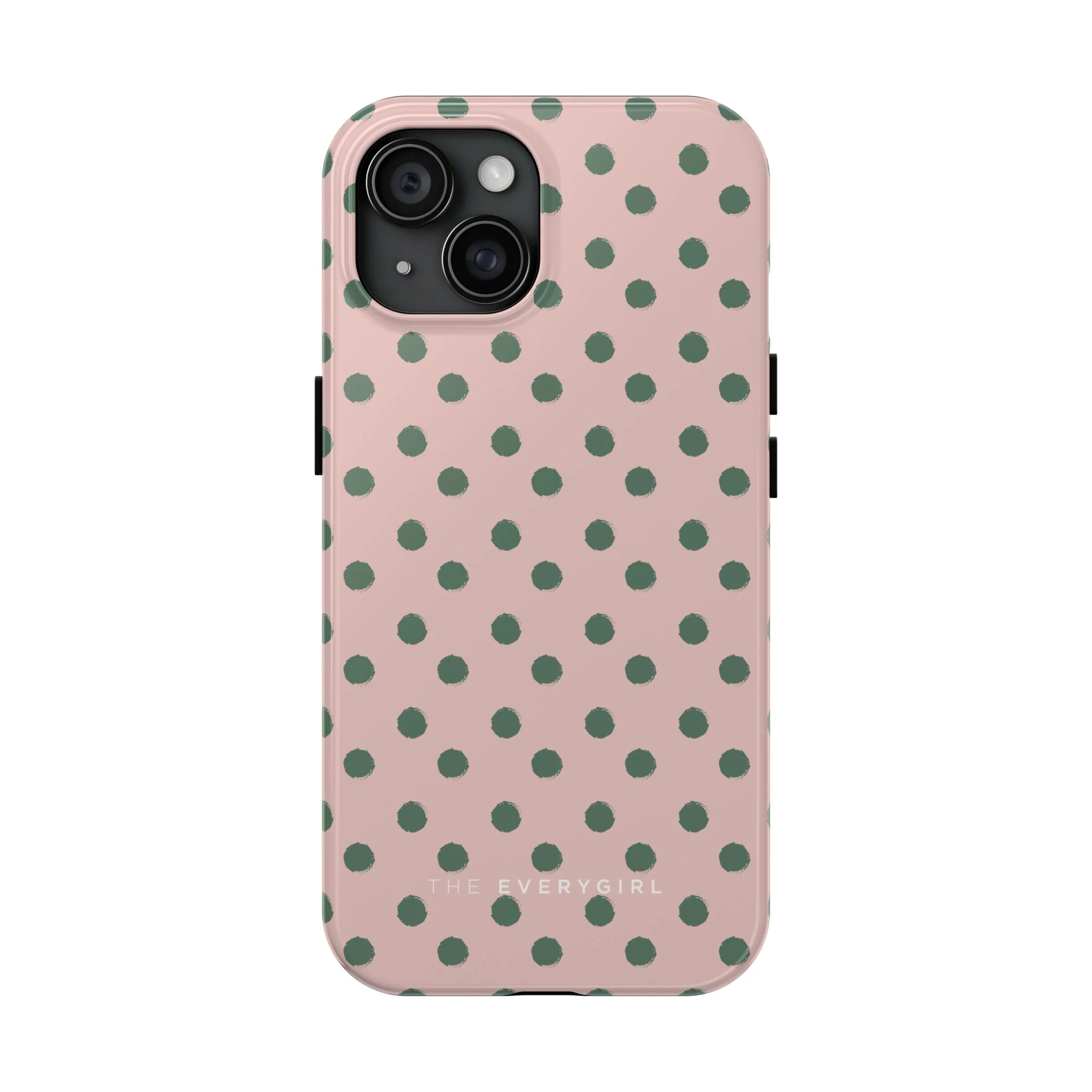 Pink & Green Polka Dots Phone Case - Image 16