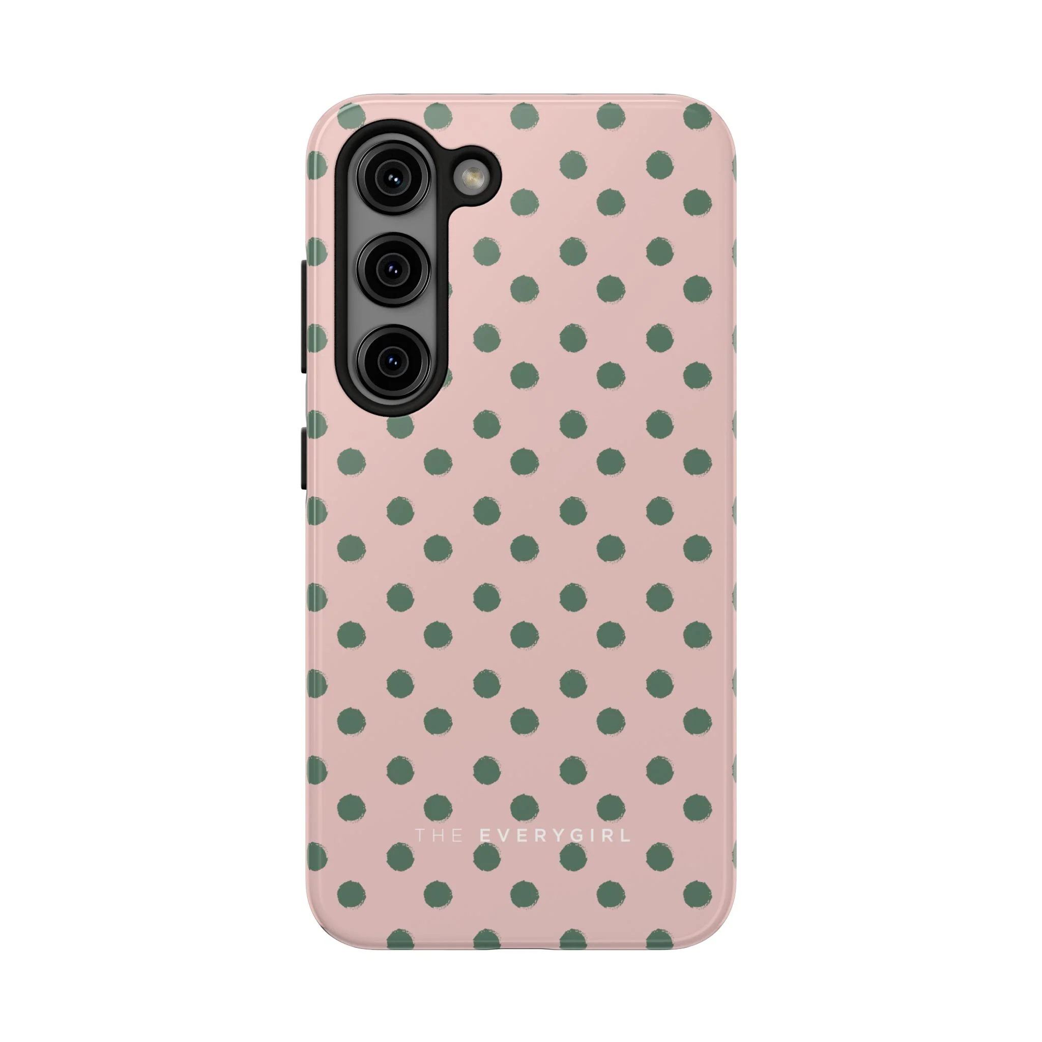 Pink & Green Polka Dots Phone Case - Image 21