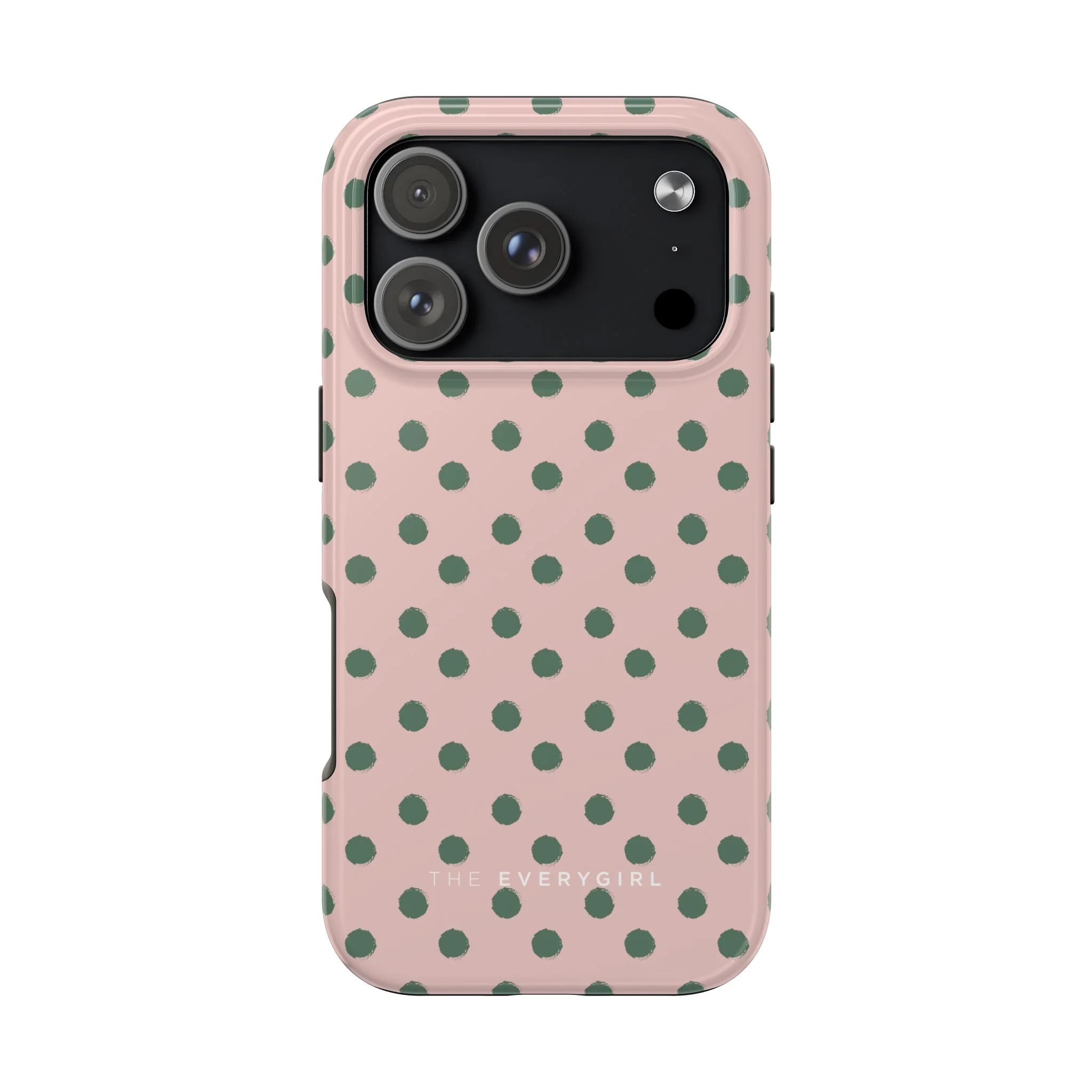 Pink & Green Polka Dots Phone Case - Image 30