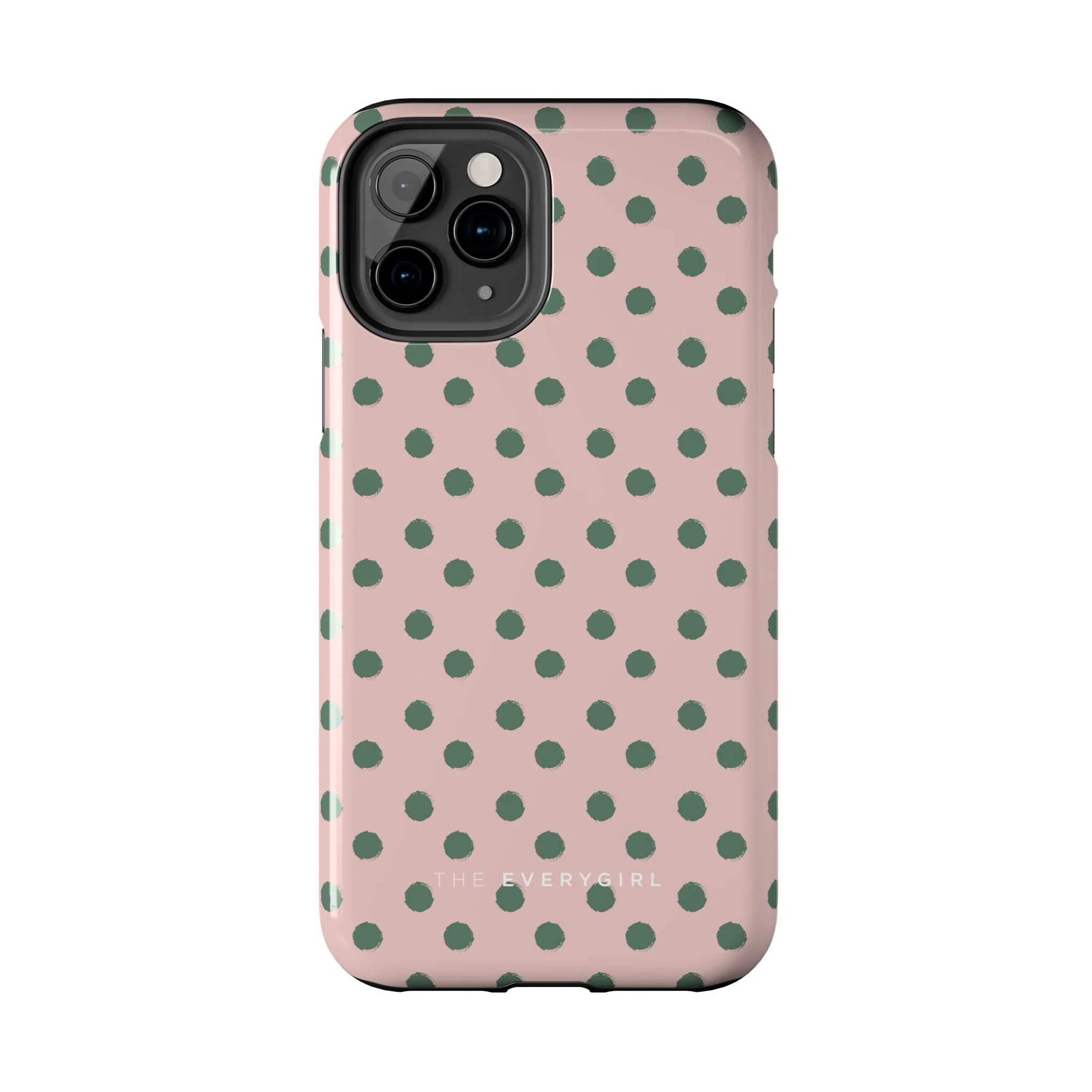 Pink & Green Polka Dots Phone Case - Image 36