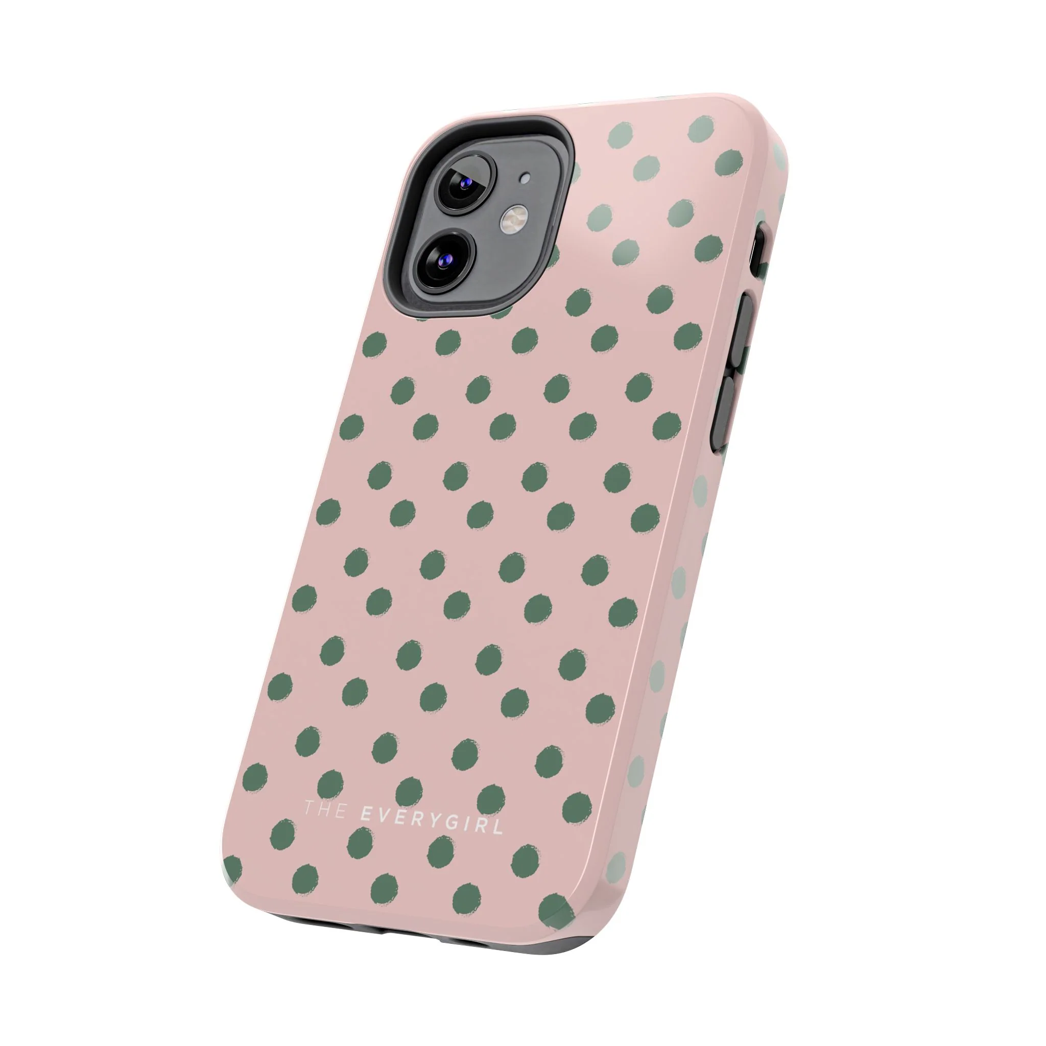 Pink & Green Polka Dots Phone Case - Image 46