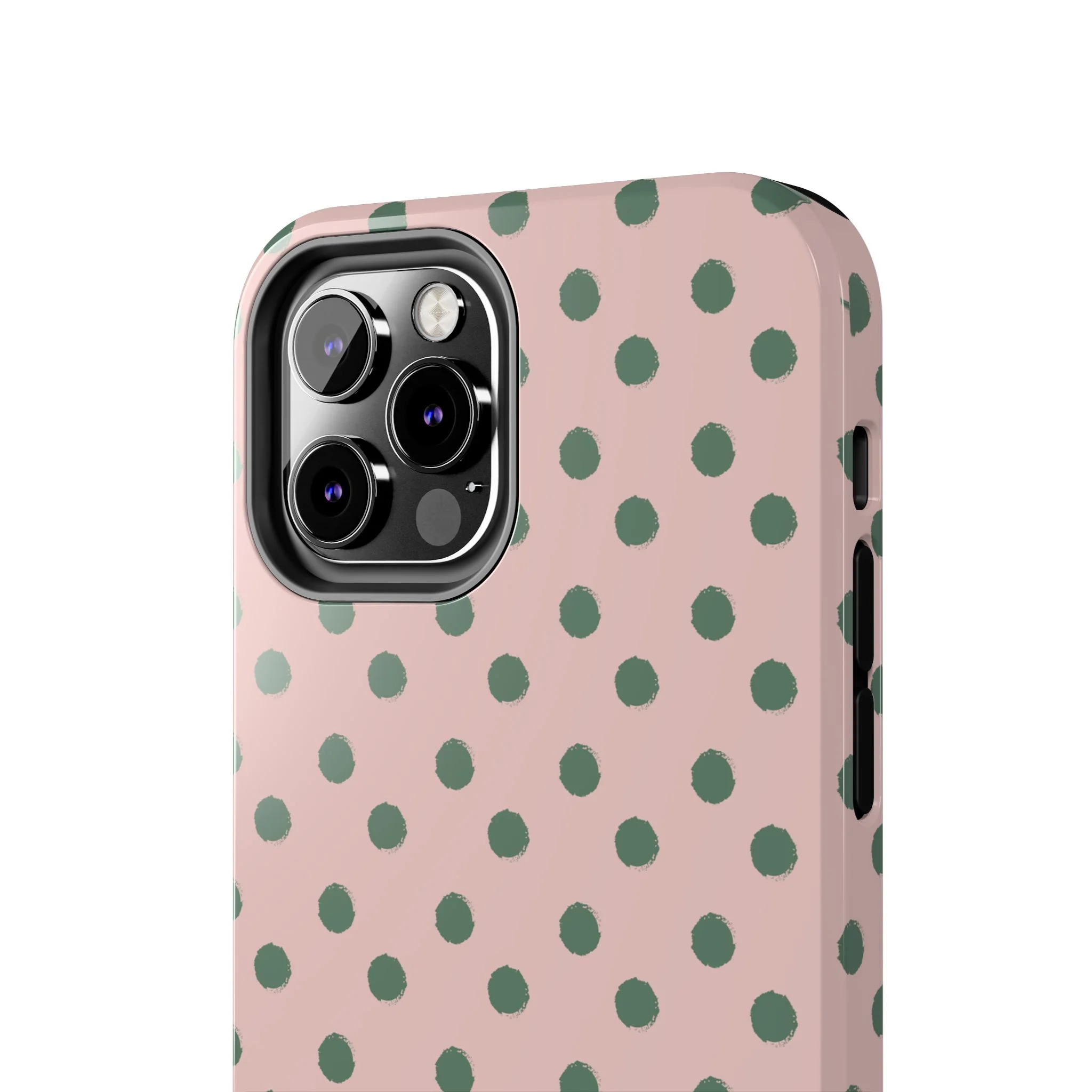 Pink & Green Polka Dots Phone Case - Image 50