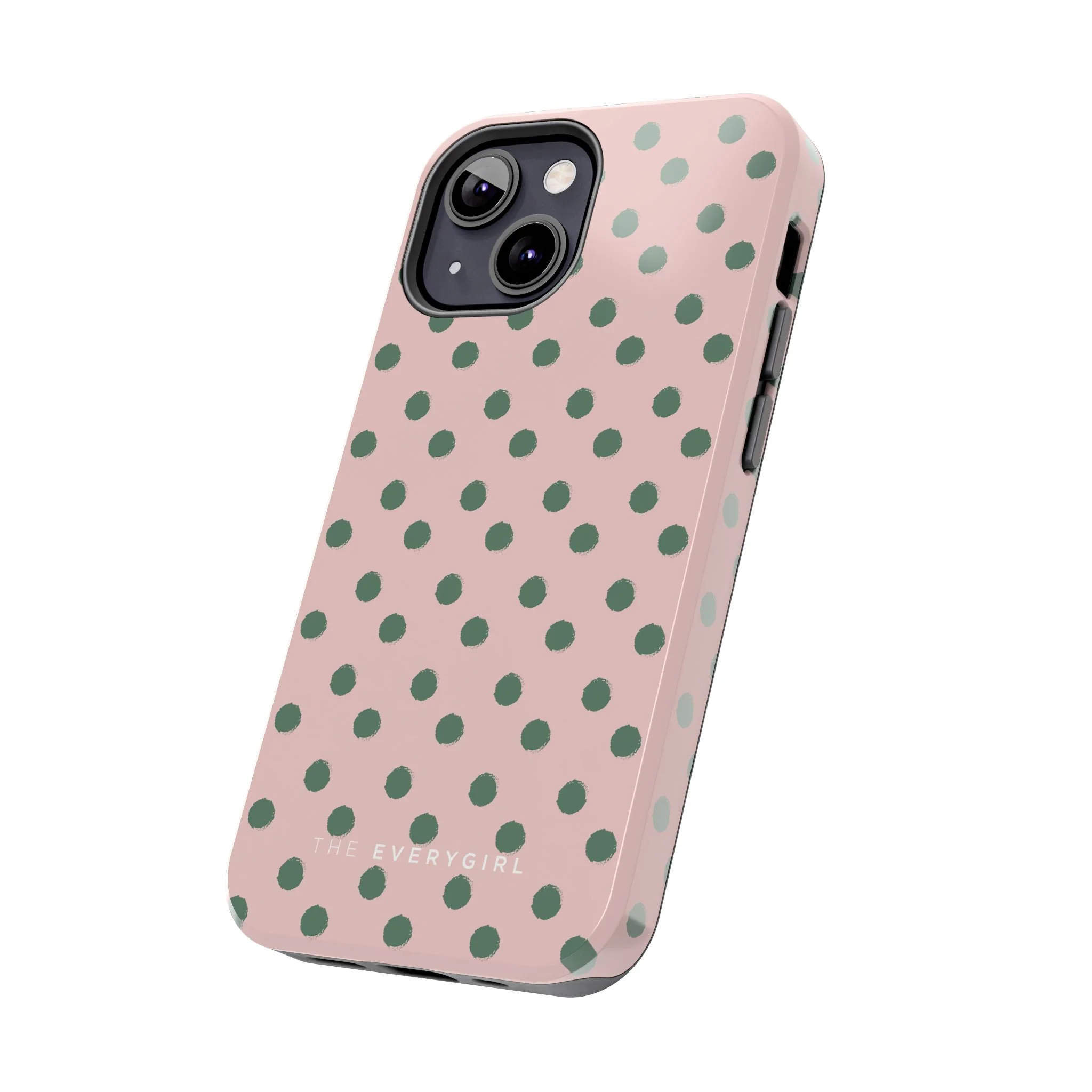 Pink & Green Polka Dots Phone Case - Image 58