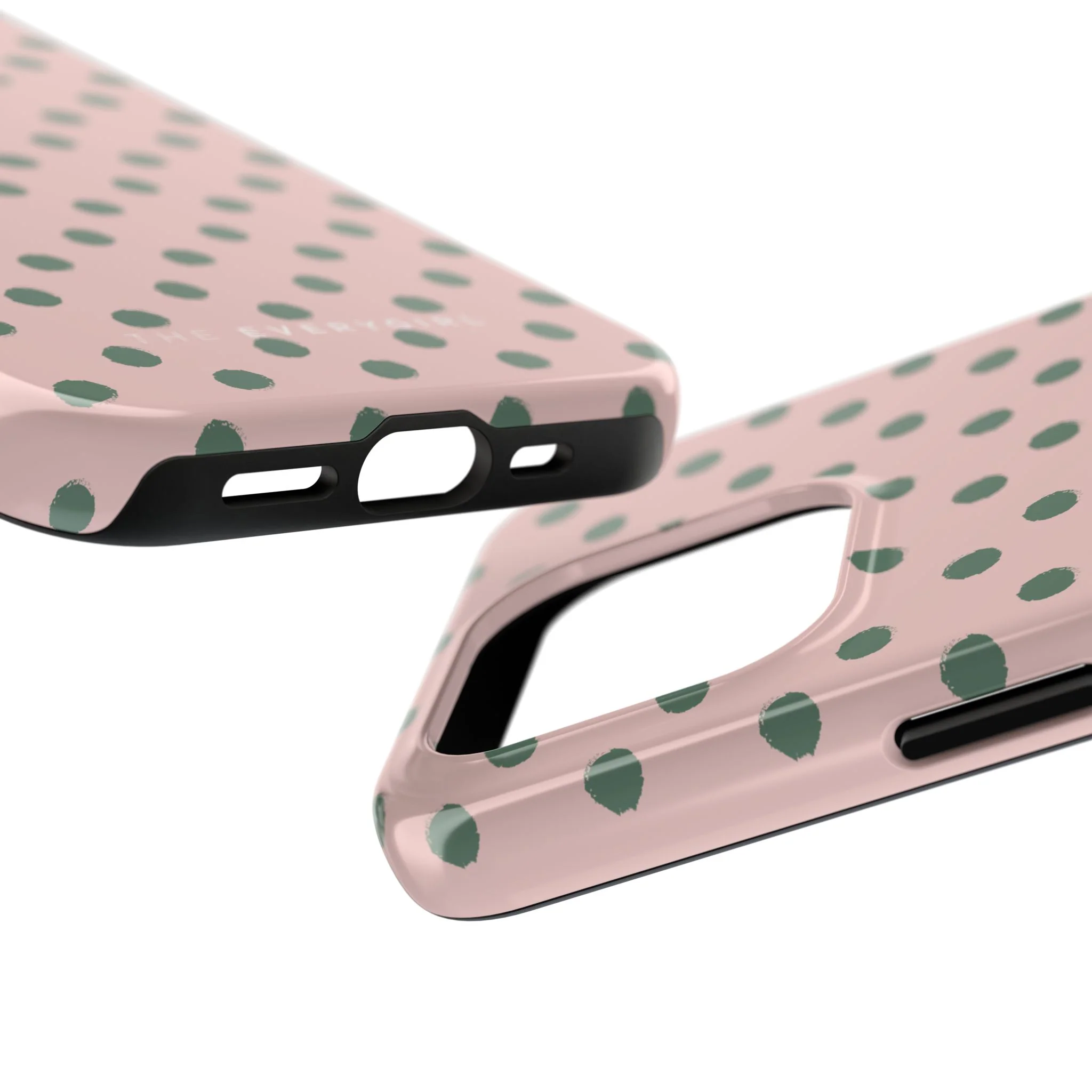 Pink & Green Polka Dots Phone Case - Image 74