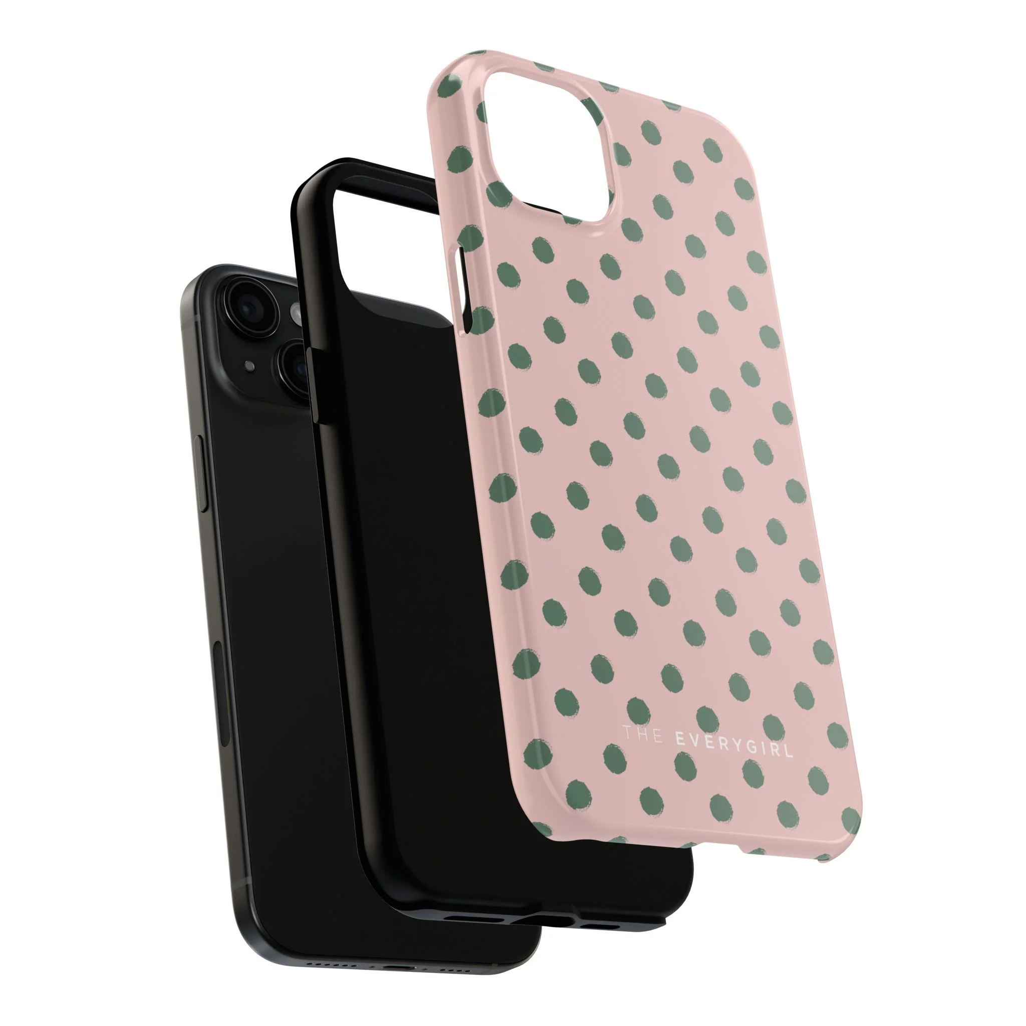 Pink & Green Polka Dots Phone Case - Image 78