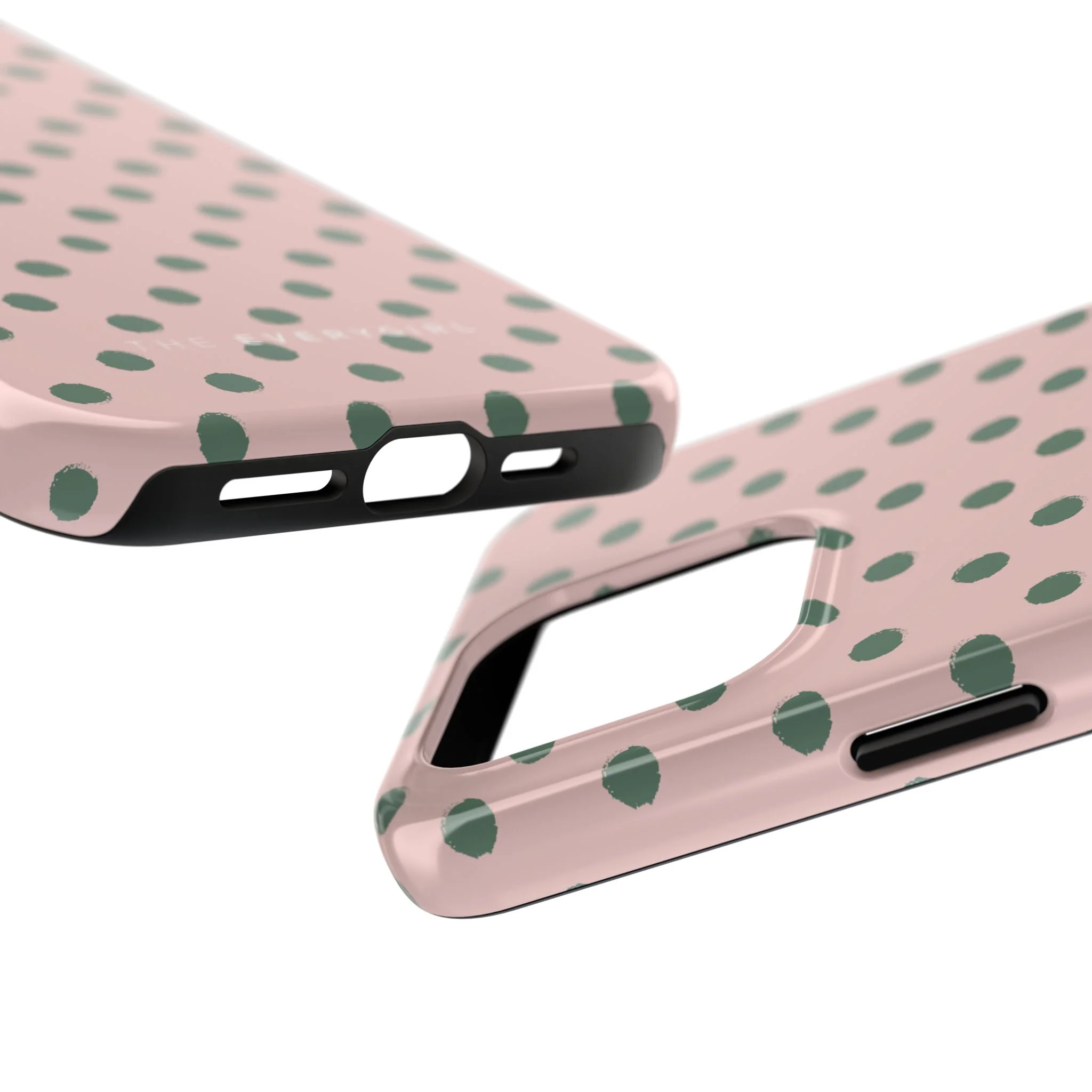 Pink & Green Polka Dots Phone Case - Image 80