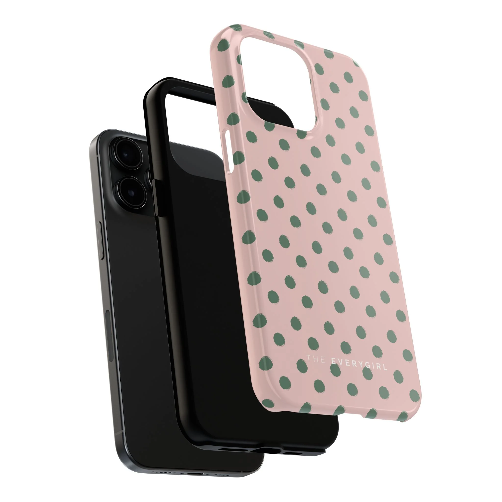Pink & Green Polka Dots Phone Case - Image 81