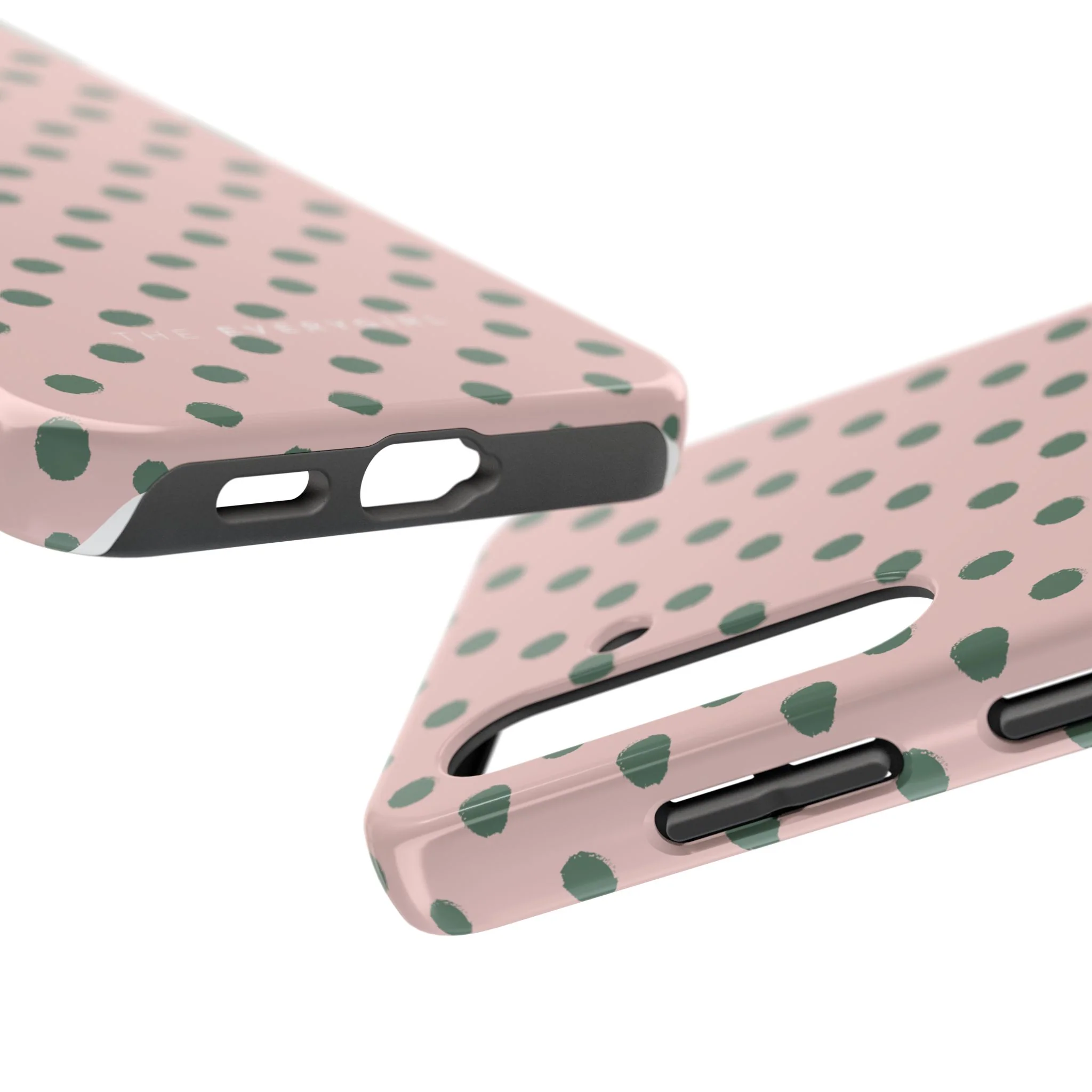 Pink & Green Polka Dots Phone Case - Image 83