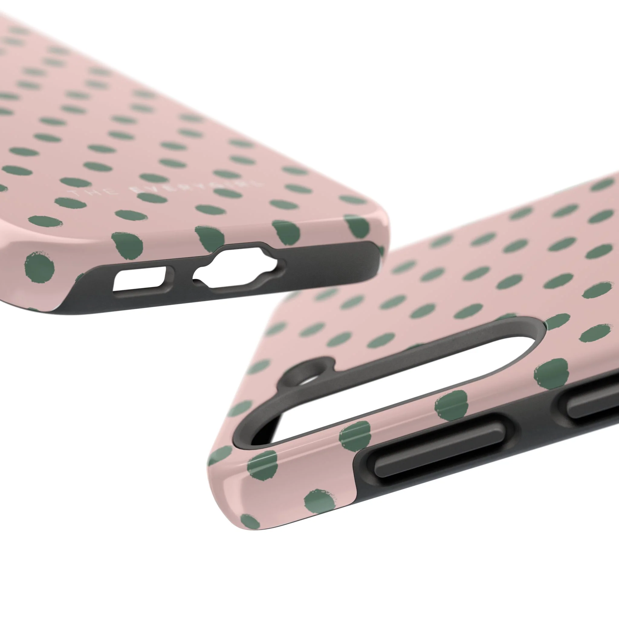 Pink & Green Polka Dots Phone Case - Image 86
