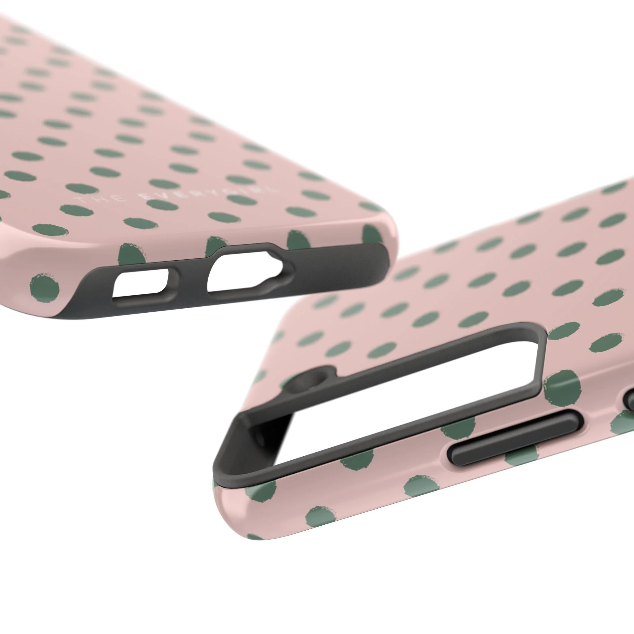 Pink & Green Polka Dots Phone Case - Image 89