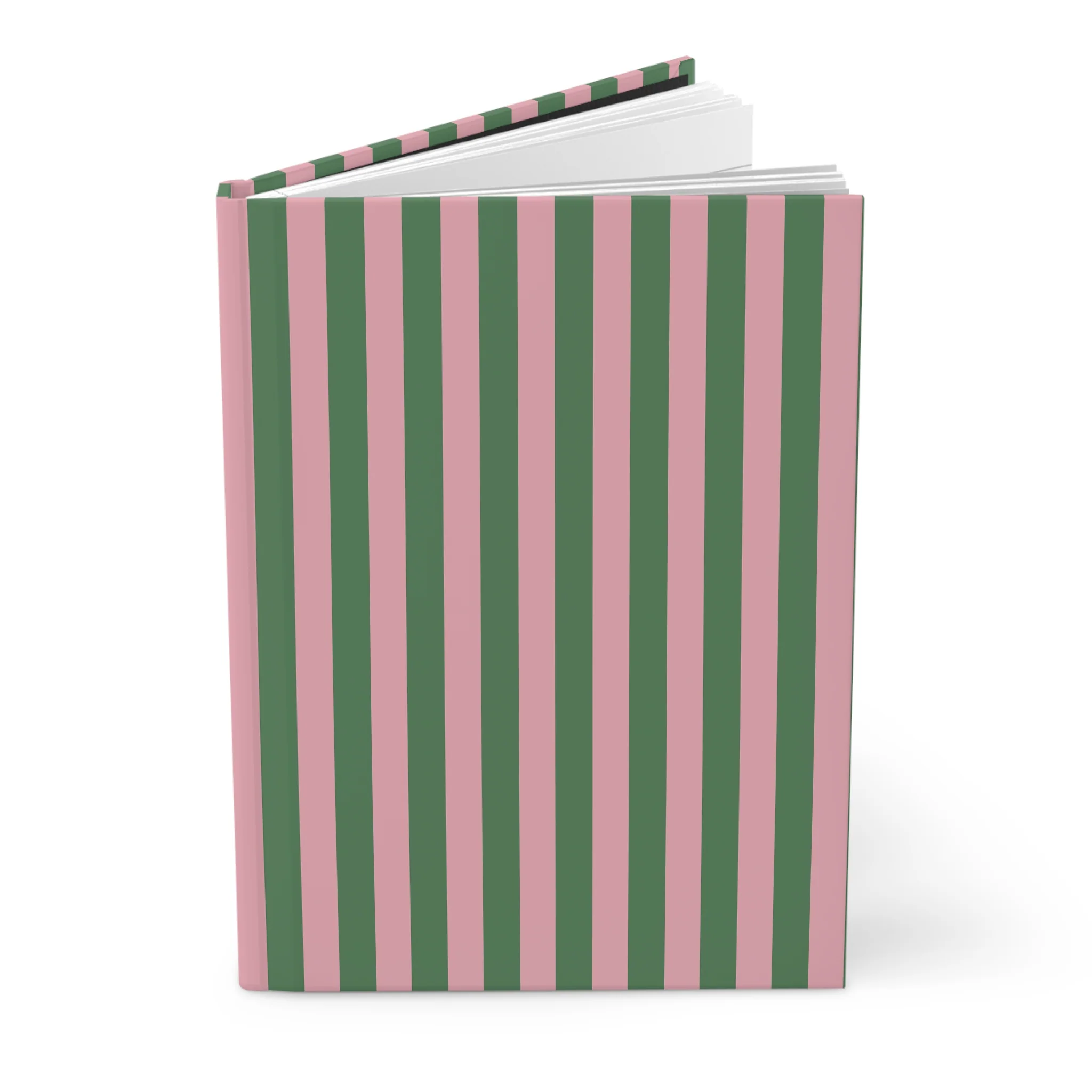 Pink & Green Stripped Journal - Image 3