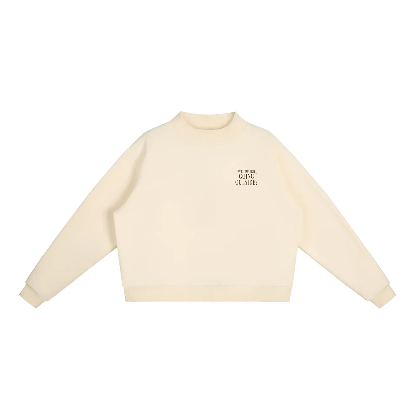 Podcast Fleece Mockneck Crew - Image 5