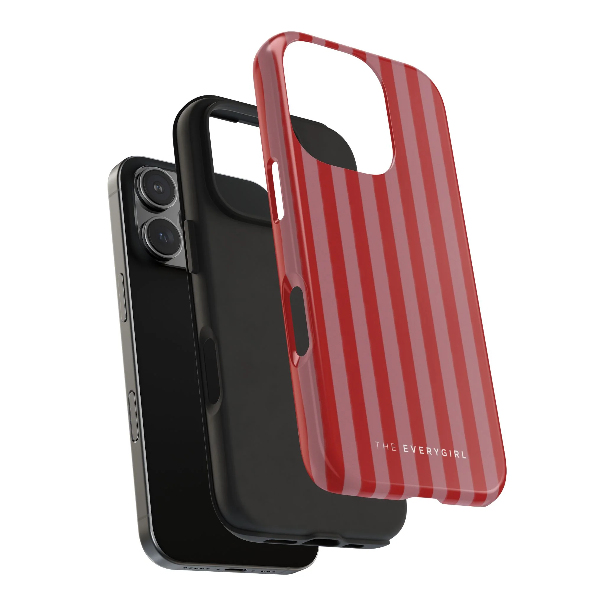 Red & Pink Stripes IPhone Case - Image 100