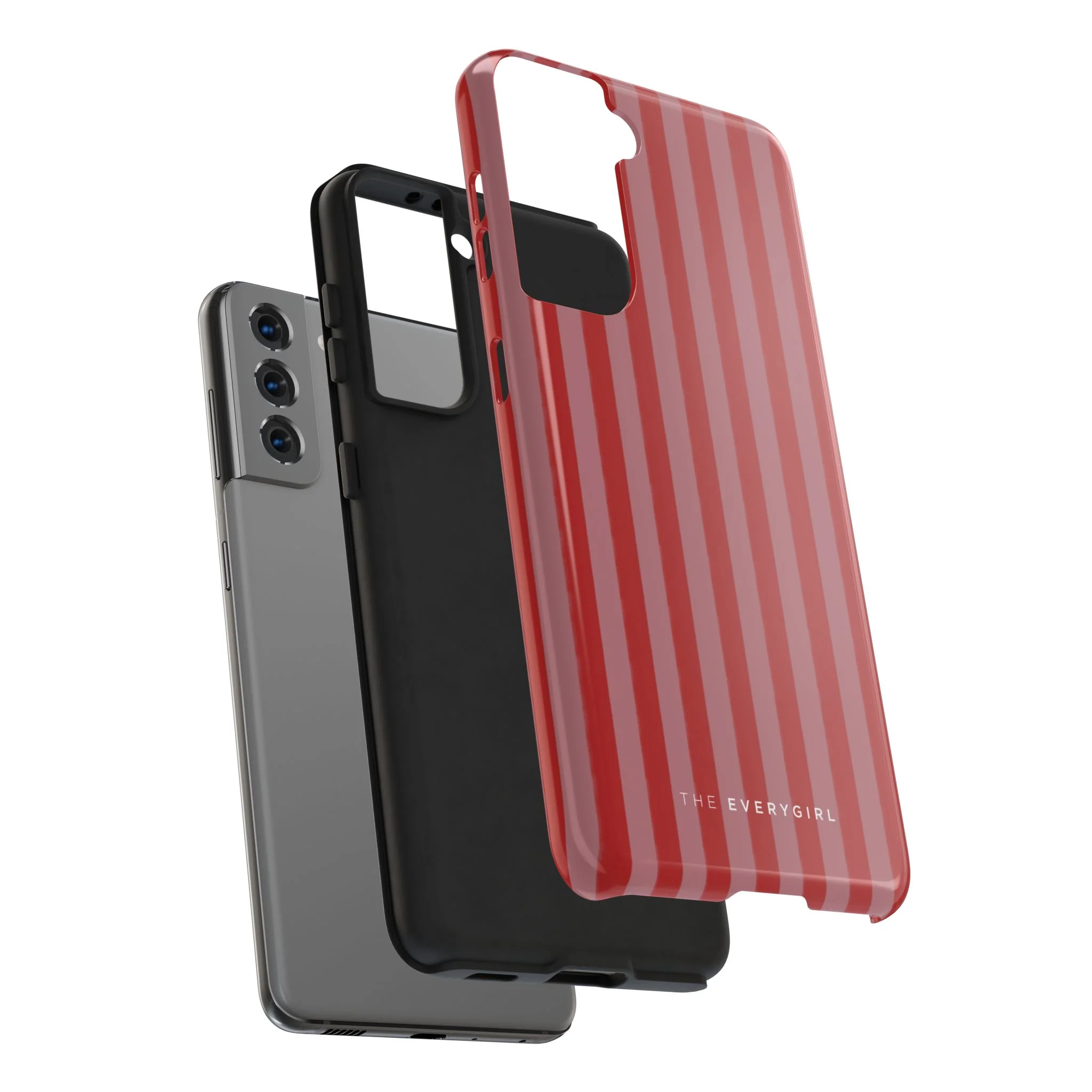 Red & Pink Stripes IPhone Case - Image 98