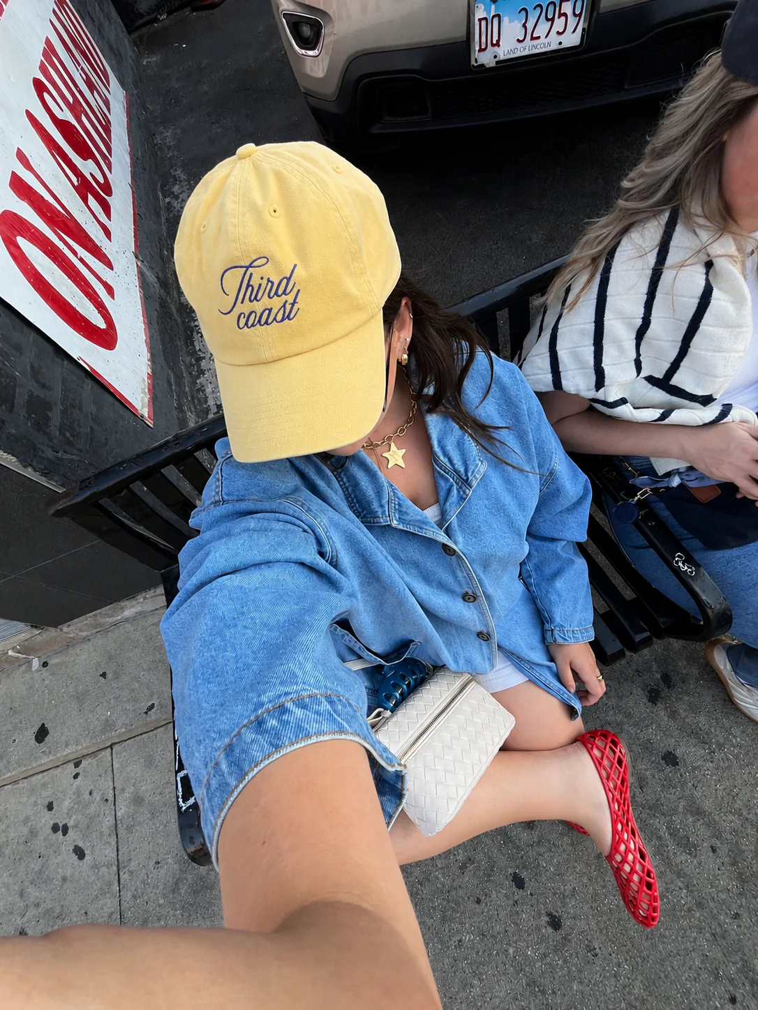 Third Coast – Butter Yellow Washed Cap - Image 3