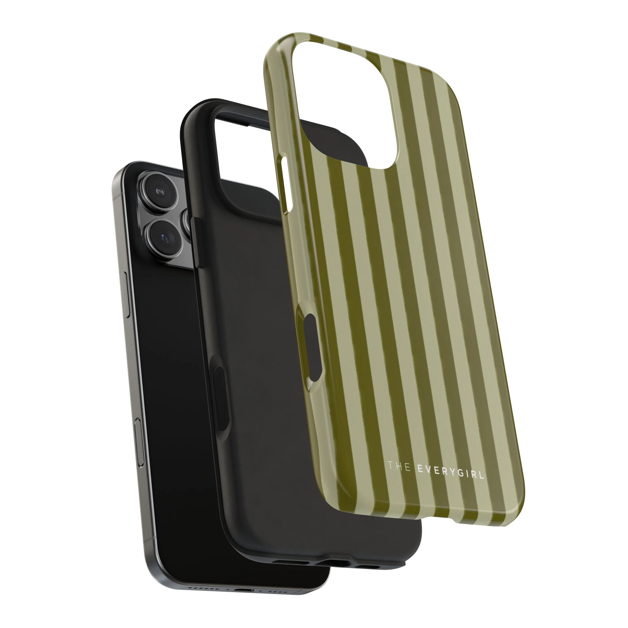 Tone on Tone Green Stripes IPhone Case - Image 108