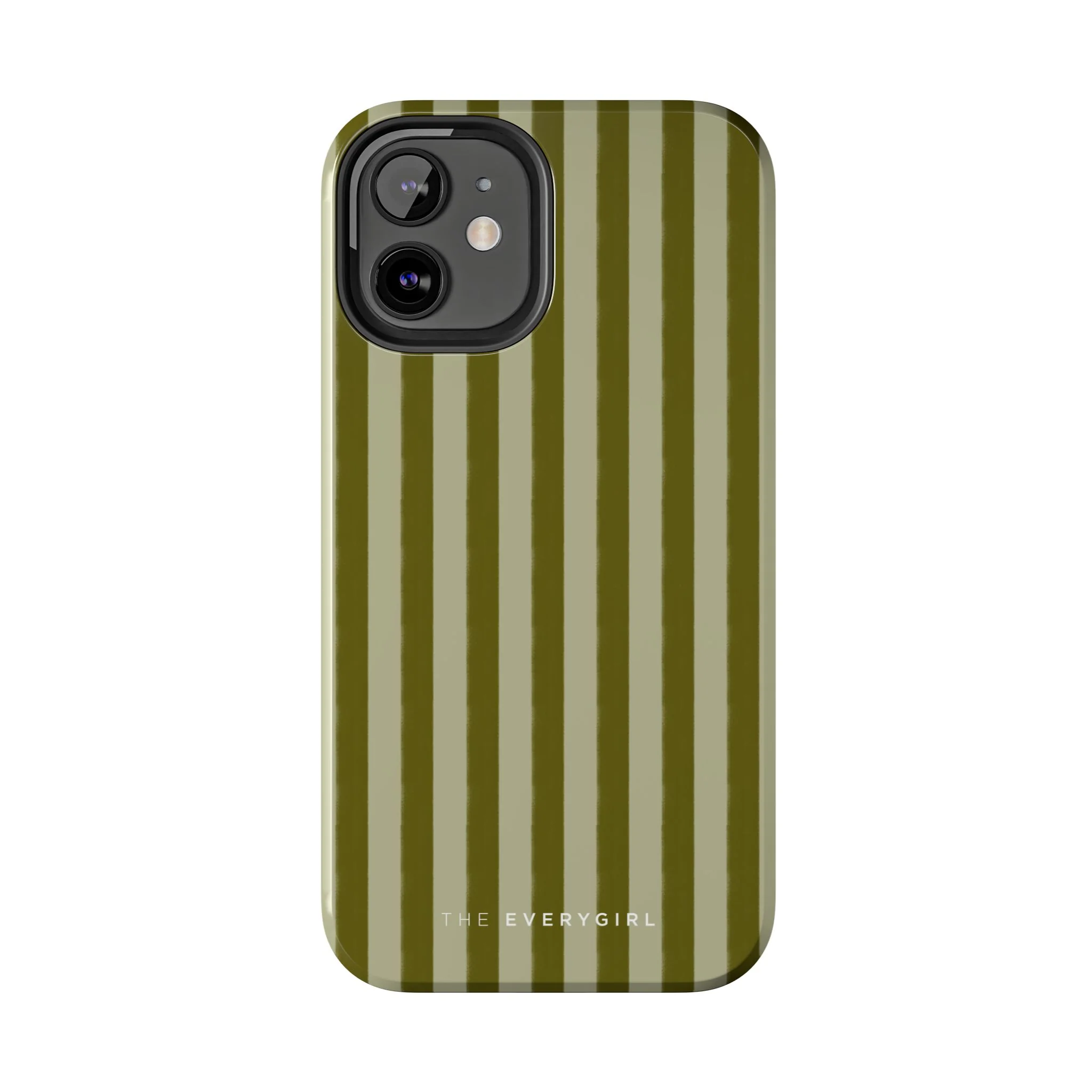 Tone on Tone Green Stripes IPhone Case - Image 11