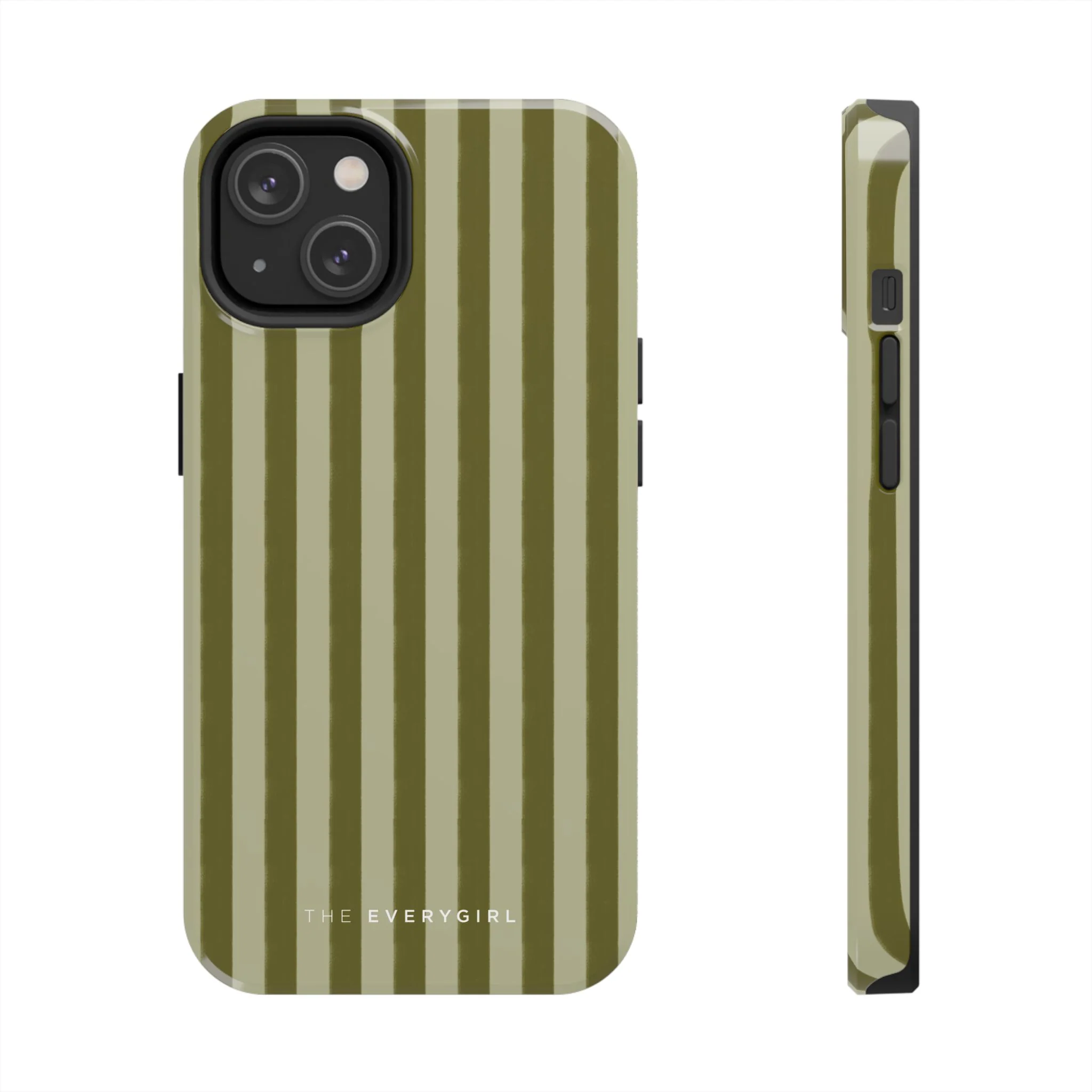 Tone on Tone Green Stripes IPhone Case - Image 18