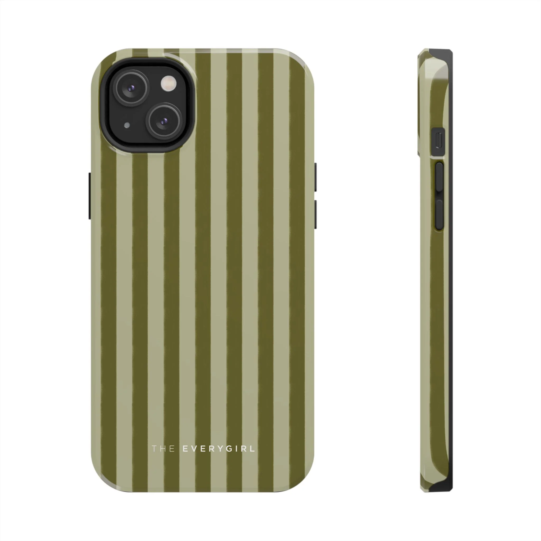 Tone on Tone Green Stripes IPhone Case - Image 21