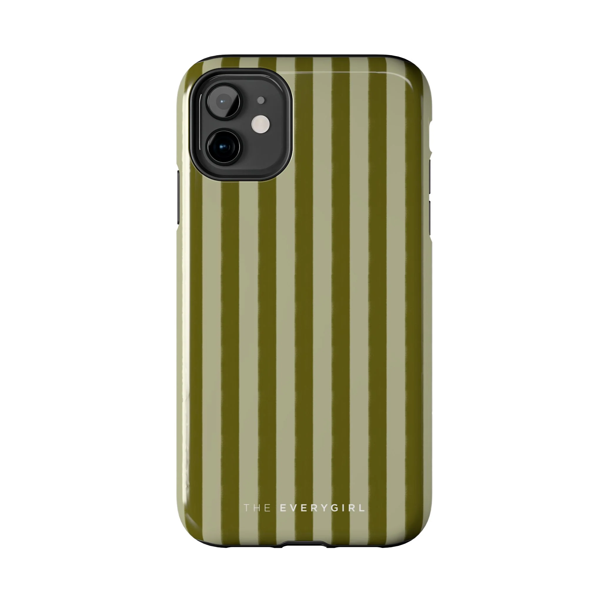 Tone on Tone Green Stripes IPhone Case - Image 44