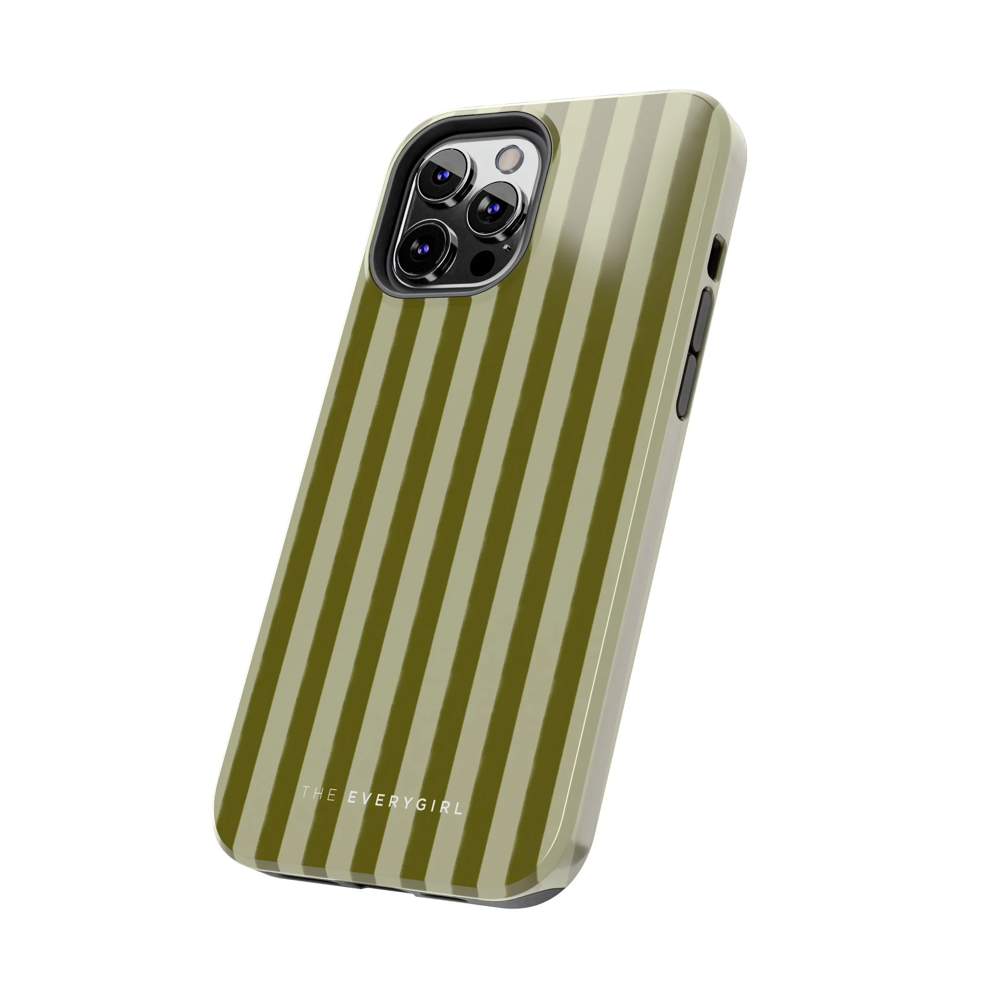 Tone on Tone Green Stripes IPhone Case - Image 63