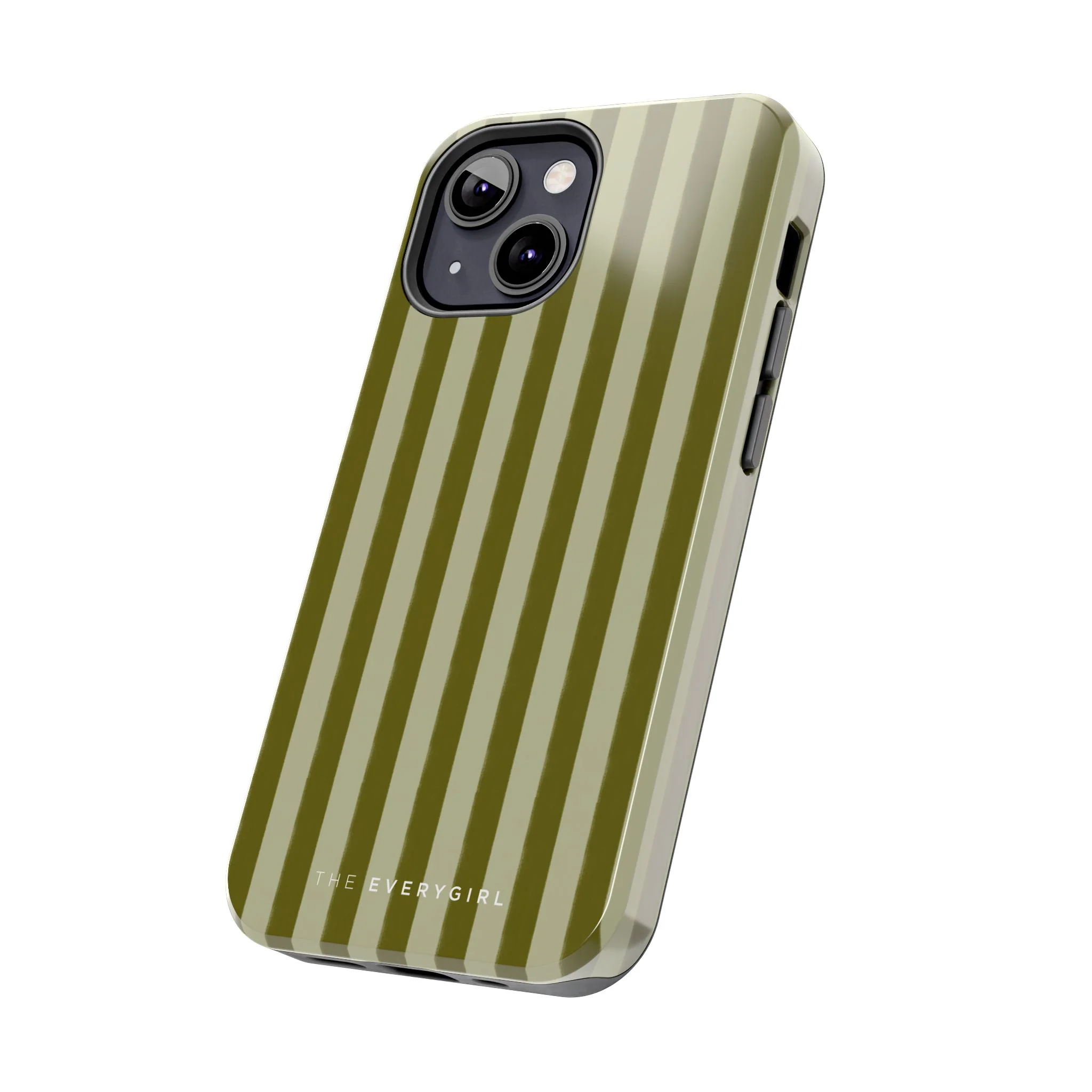 Tone on Tone Green Stripes IPhone Case - Image 69