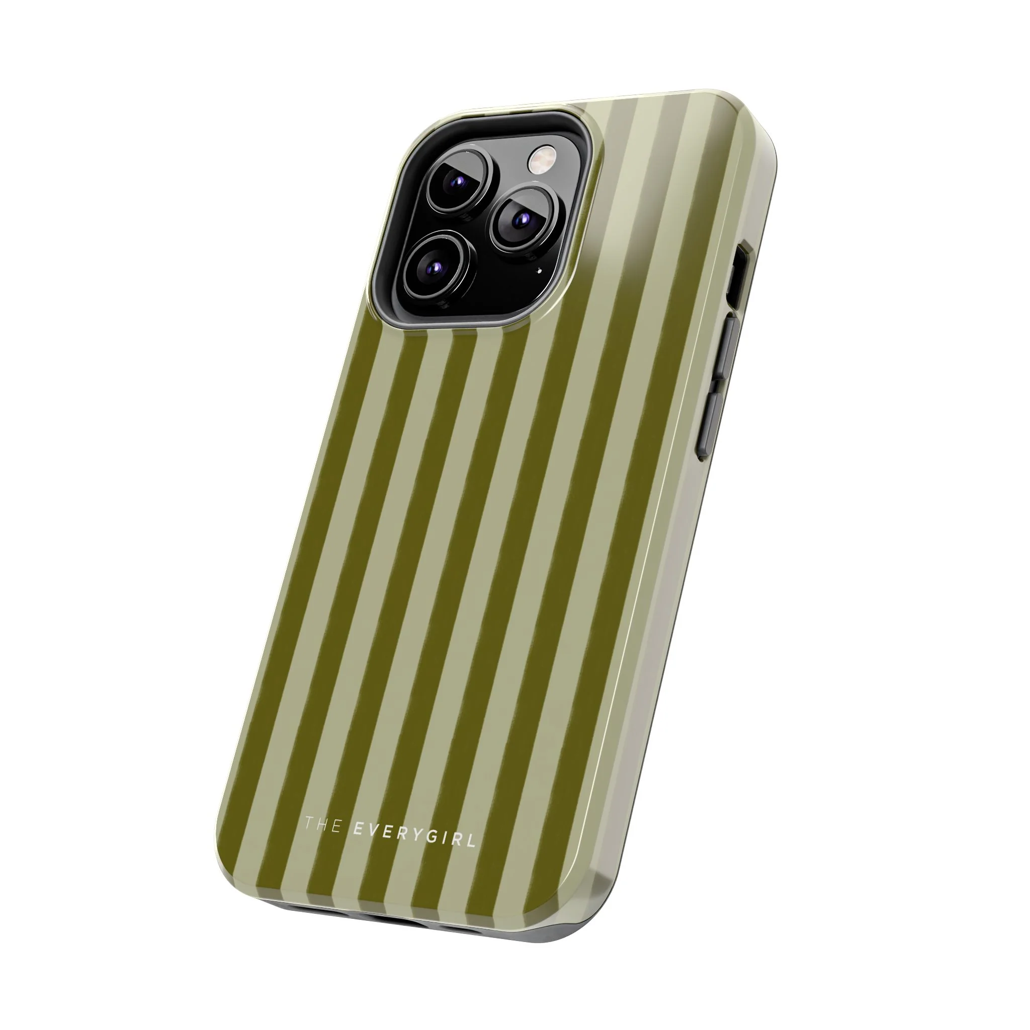 Tone on Tone Green Stripes IPhone Case - Image 72