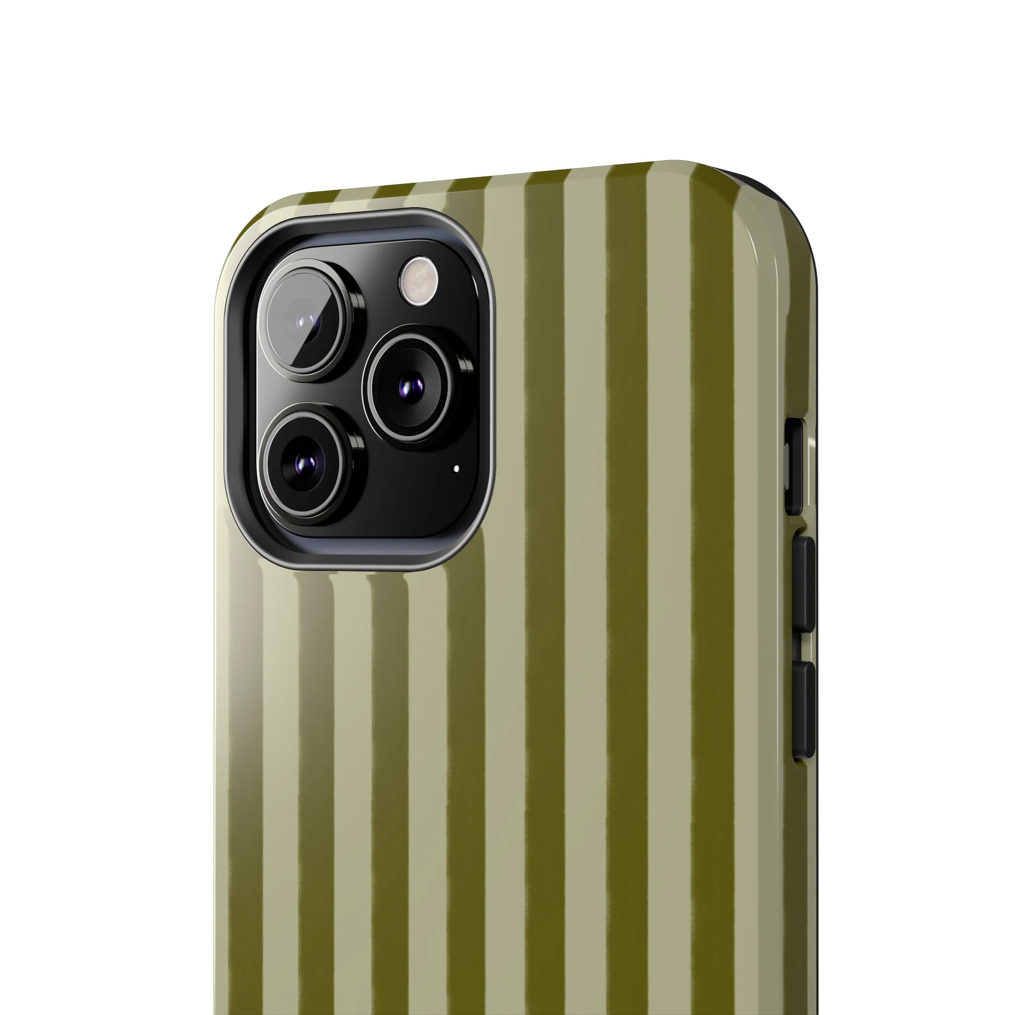 Tone on Tone Green Stripes IPhone Case - Image 76