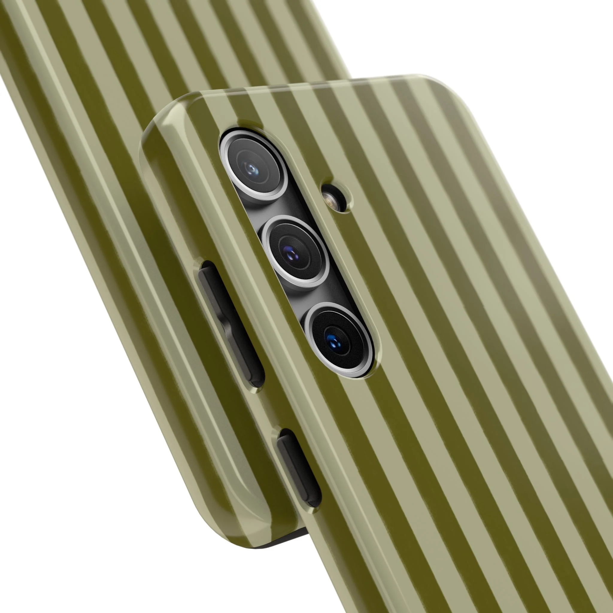 Tone on Tone Green Stripes IPhone Case - Image 93