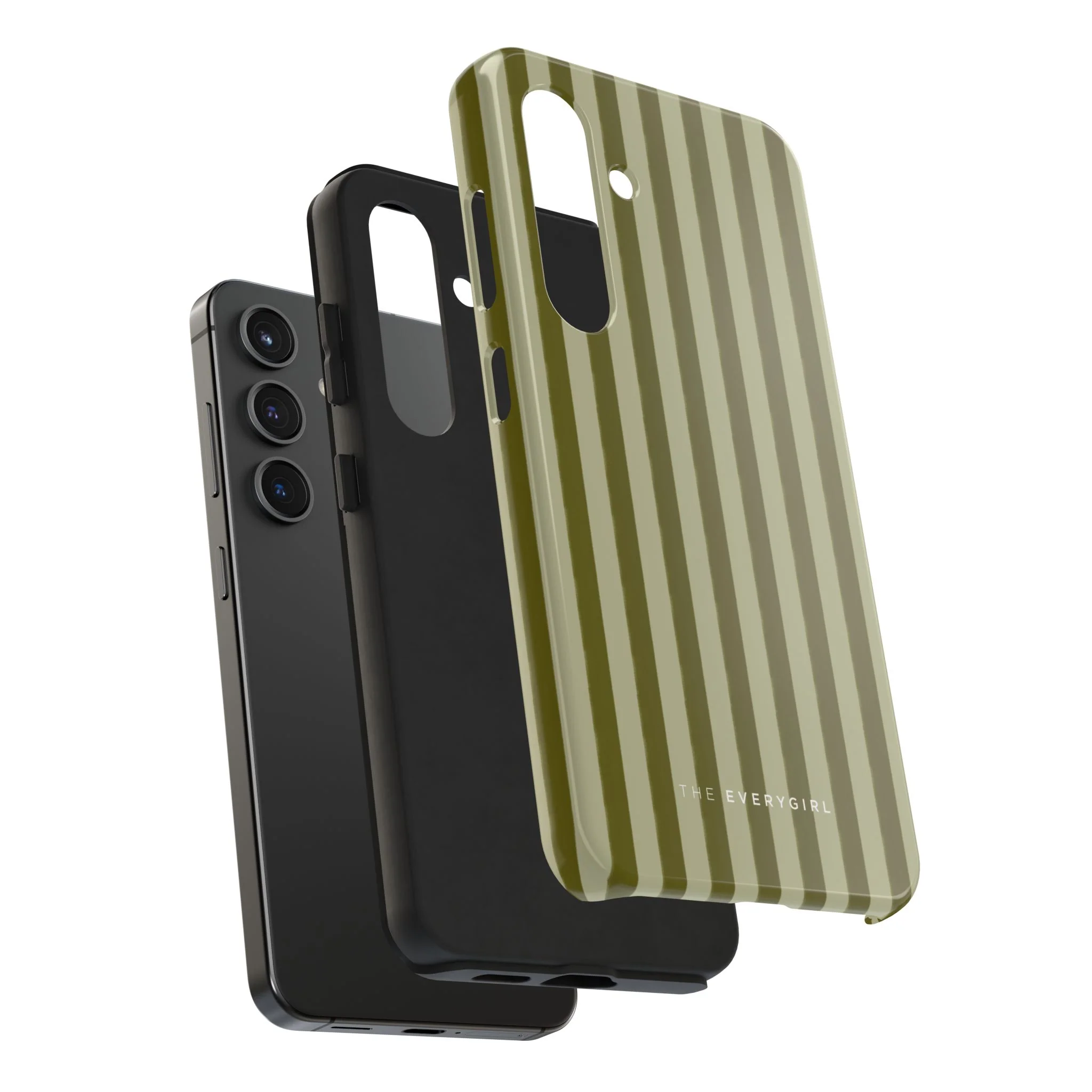 Tone on Tone Green Stripes IPhone Case - Image 95