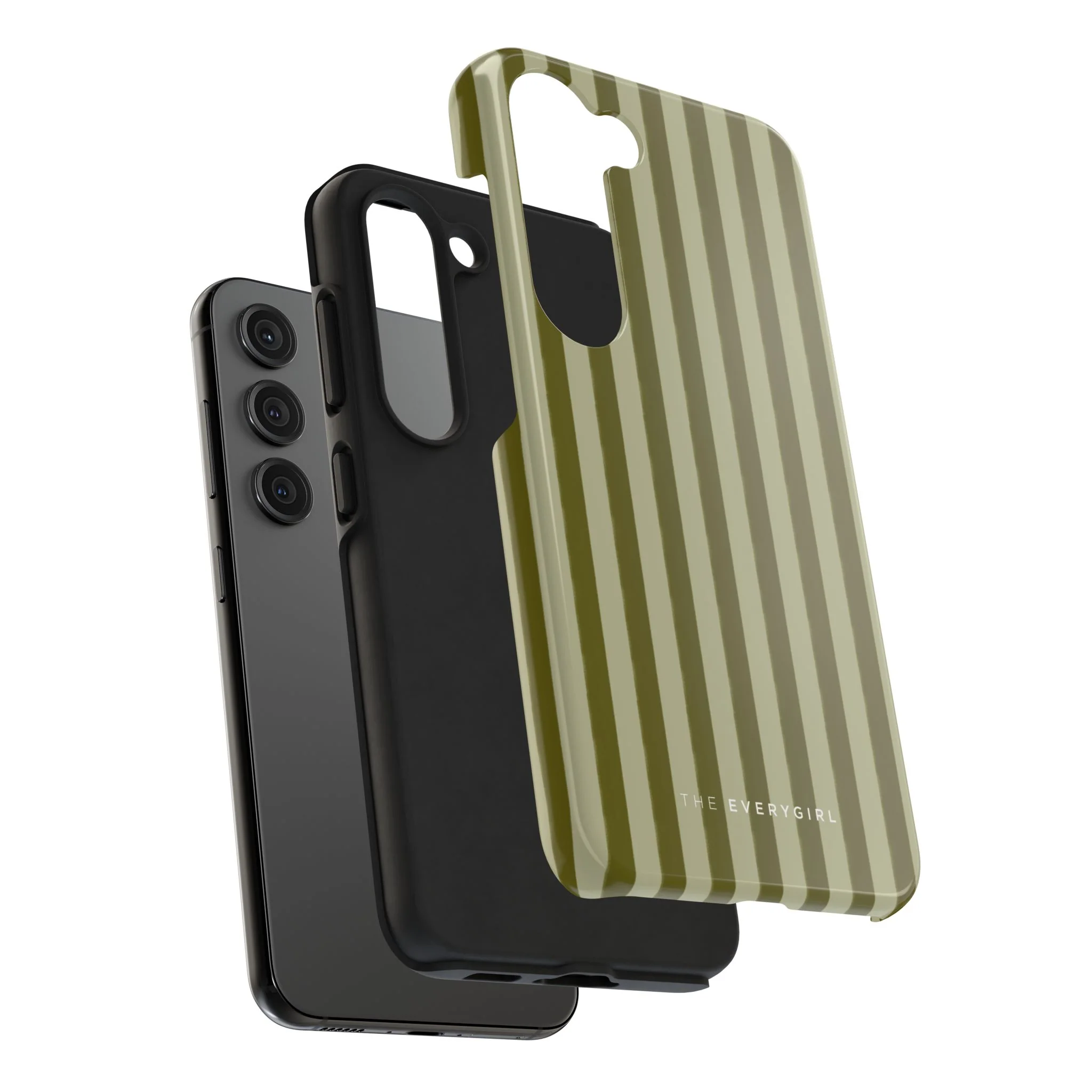 Tone on Tone Green Stripes IPhone Case - Image 98