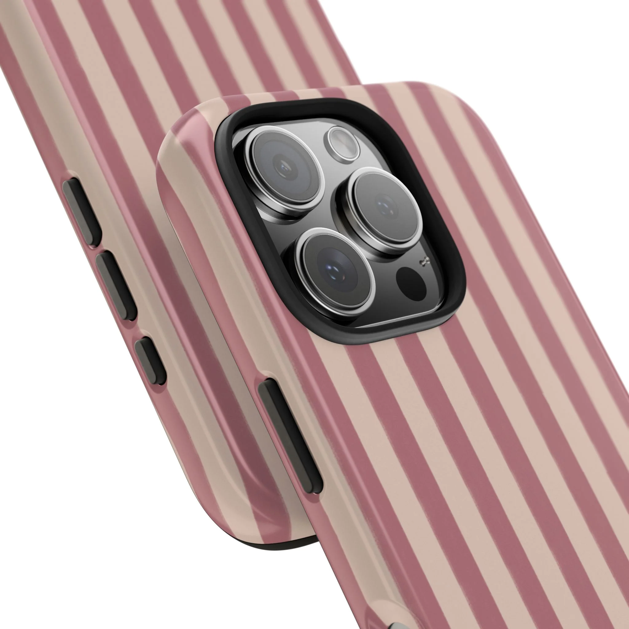 Tone on Tone Pink Stripes IPhone Case - Image 104