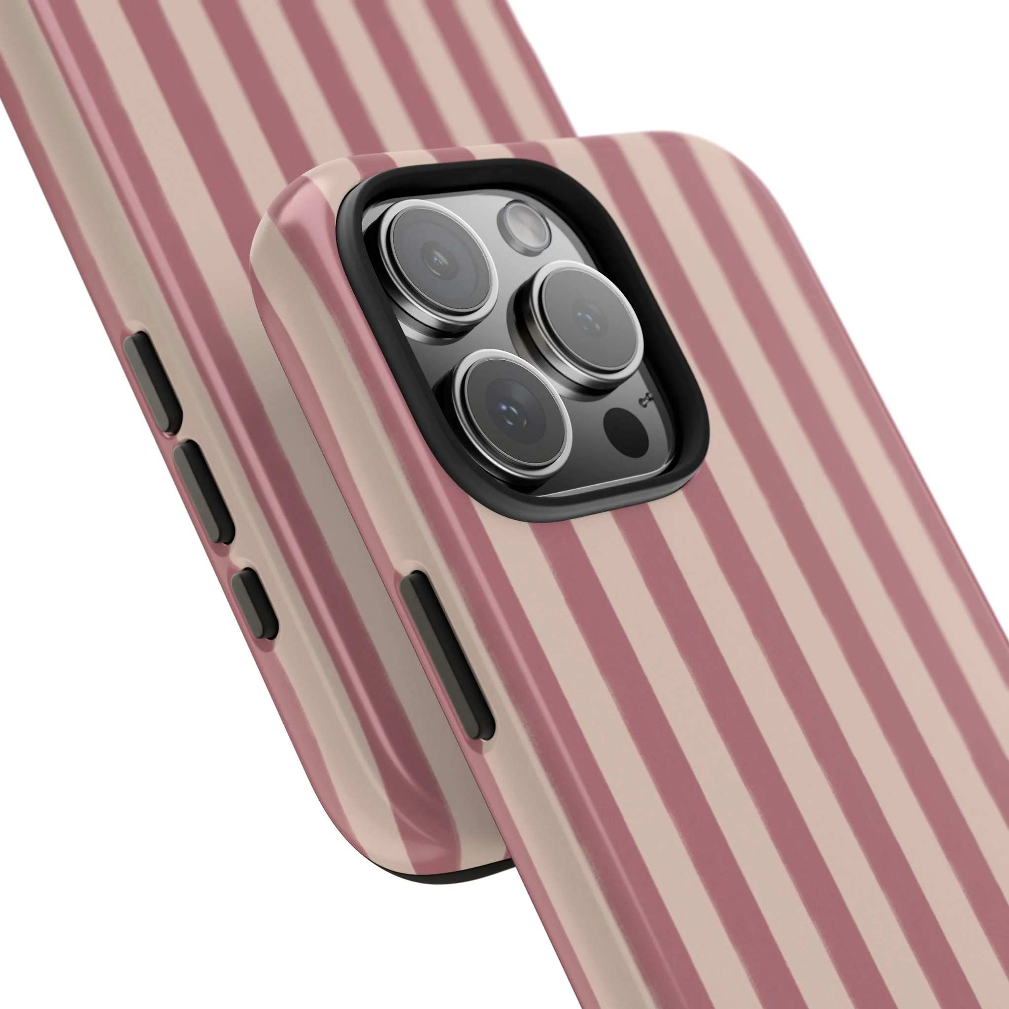 Tone on Tone Pink Stripes IPhone Case - Image 106