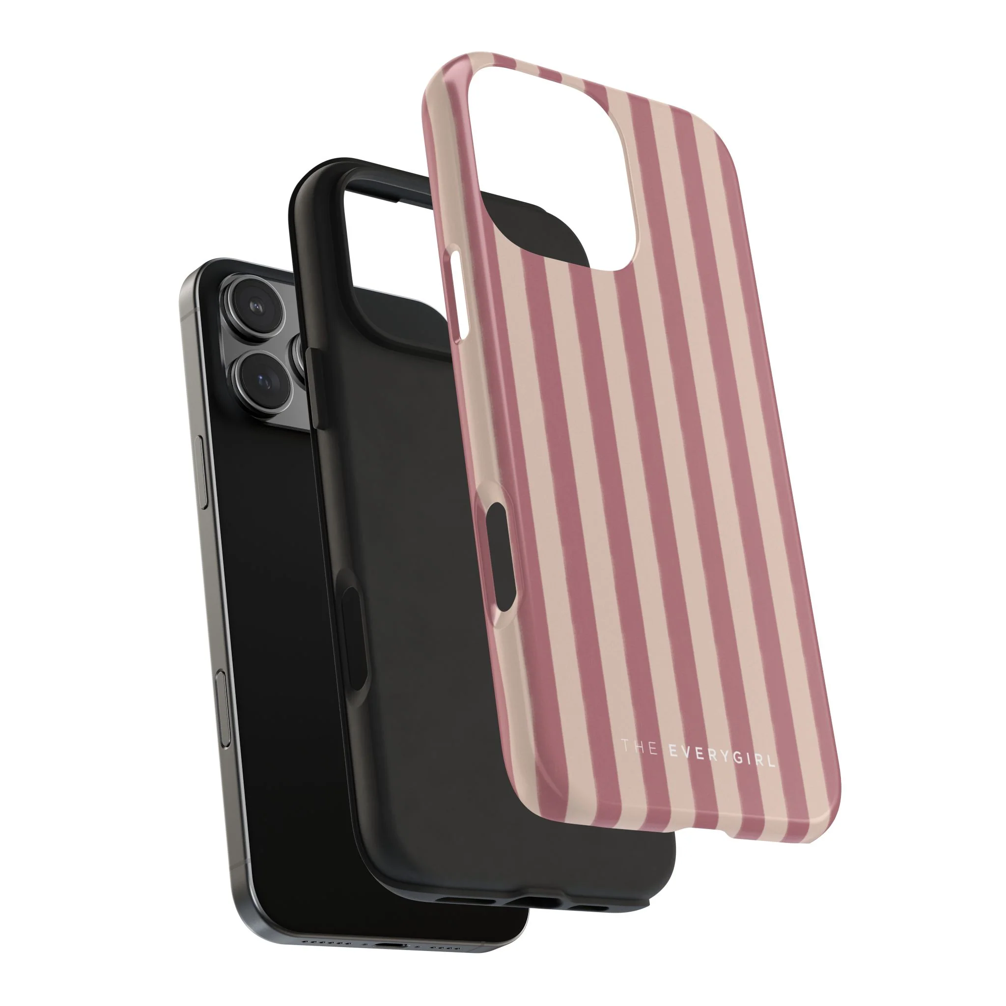 Tone on Tone Pink Stripes IPhone Case - Image 107