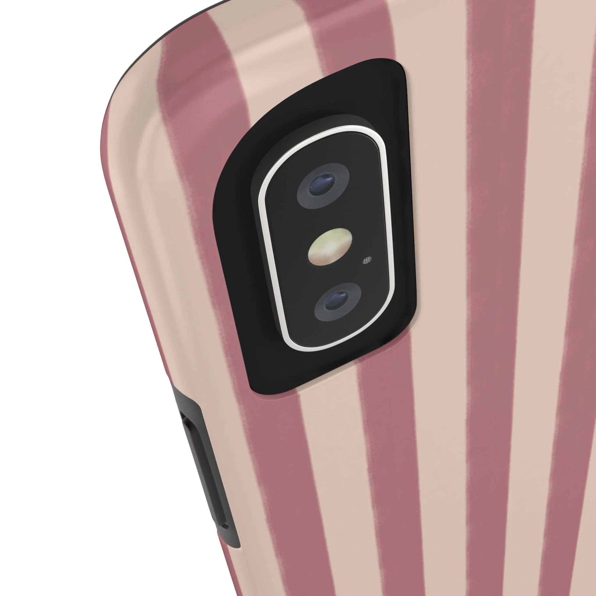 Tone on Tone Pink Stripes IPhone Case - Image 39