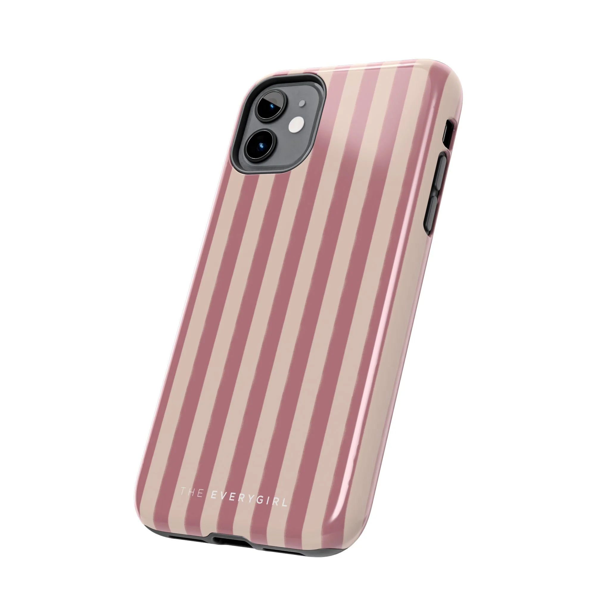 Tone on Tone Pink Stripes IPhone Case - Image 44