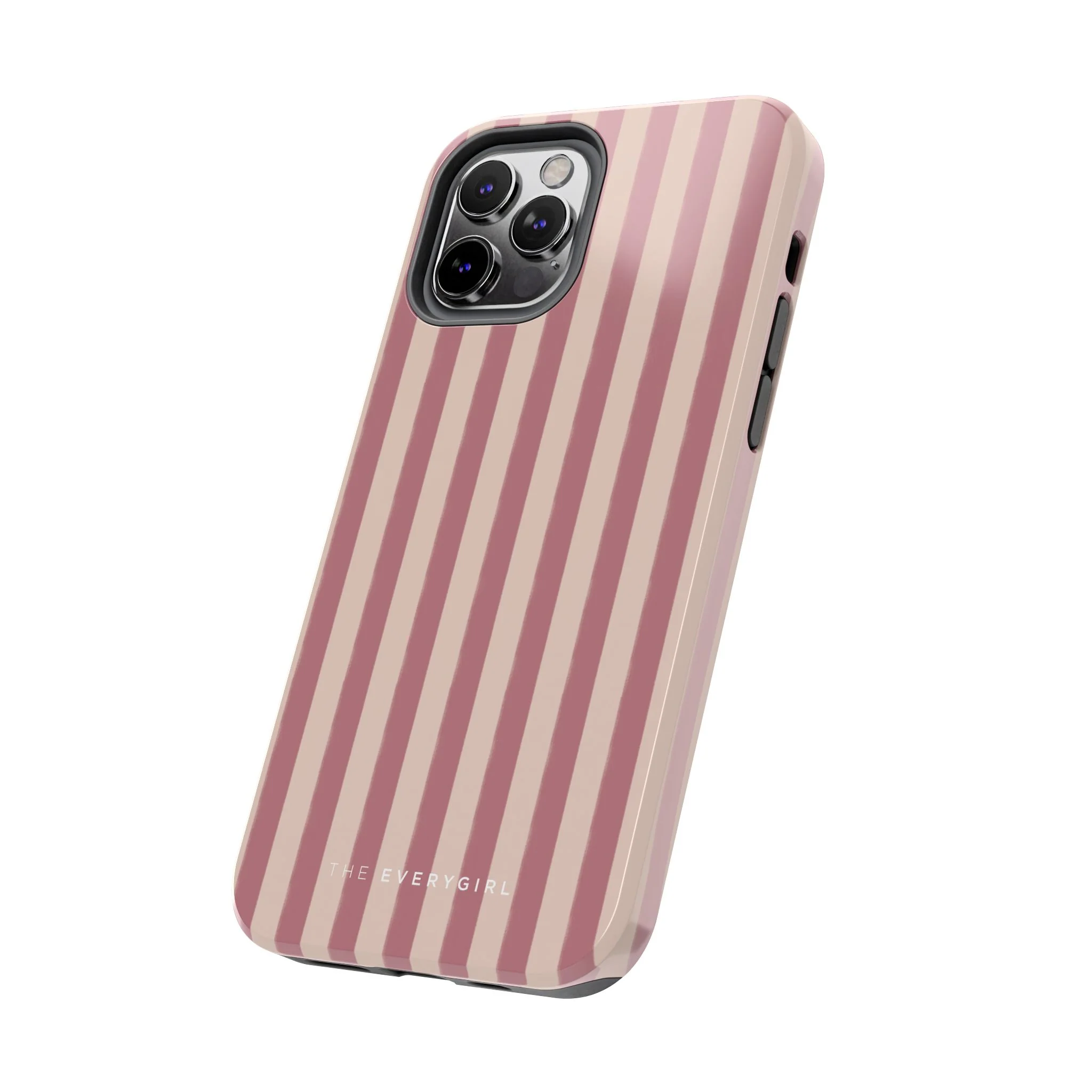 Tone on Tone Pink Stripes IPhone Case - Image 59