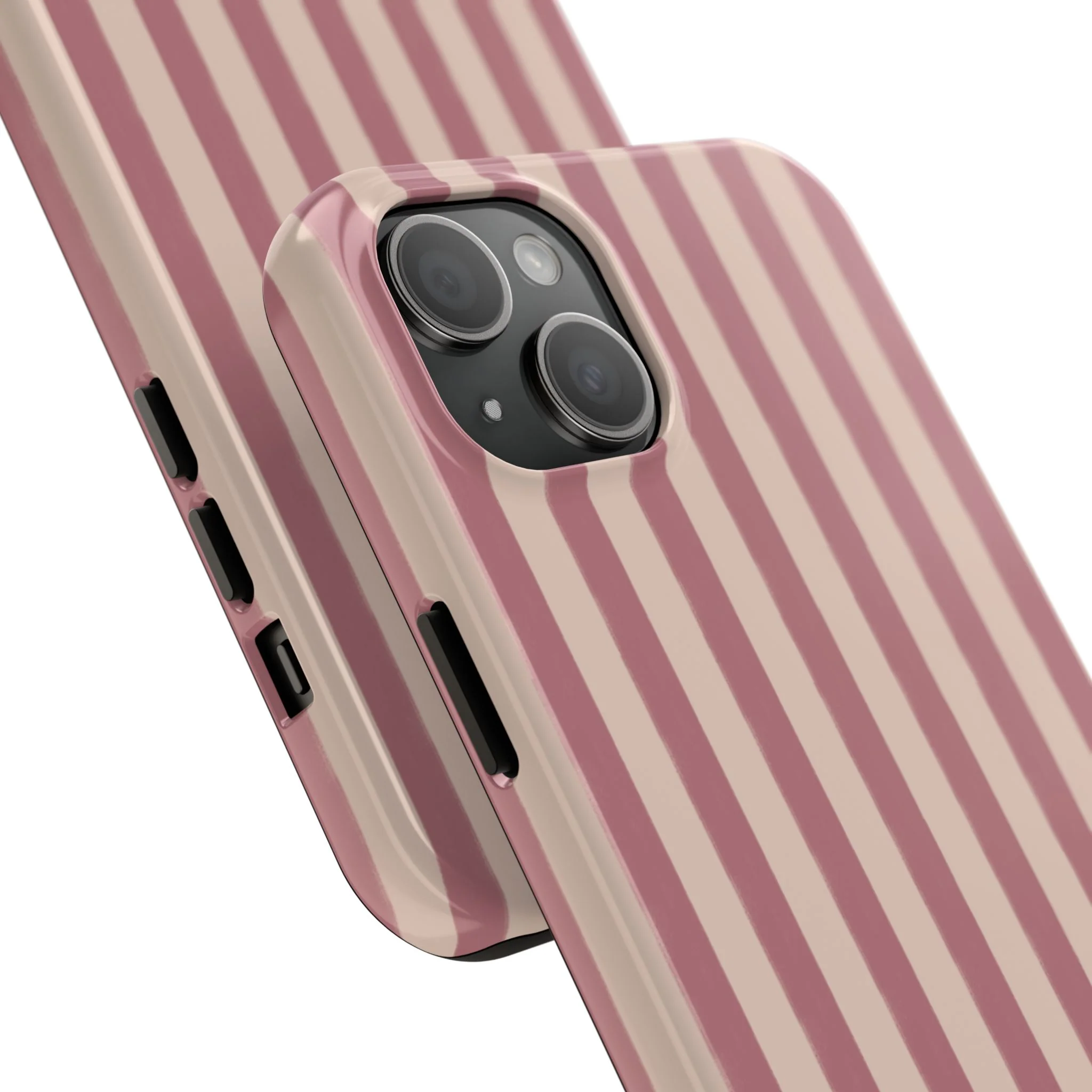 Tone on Tone Pink Stripes IPhone Case - Image 86