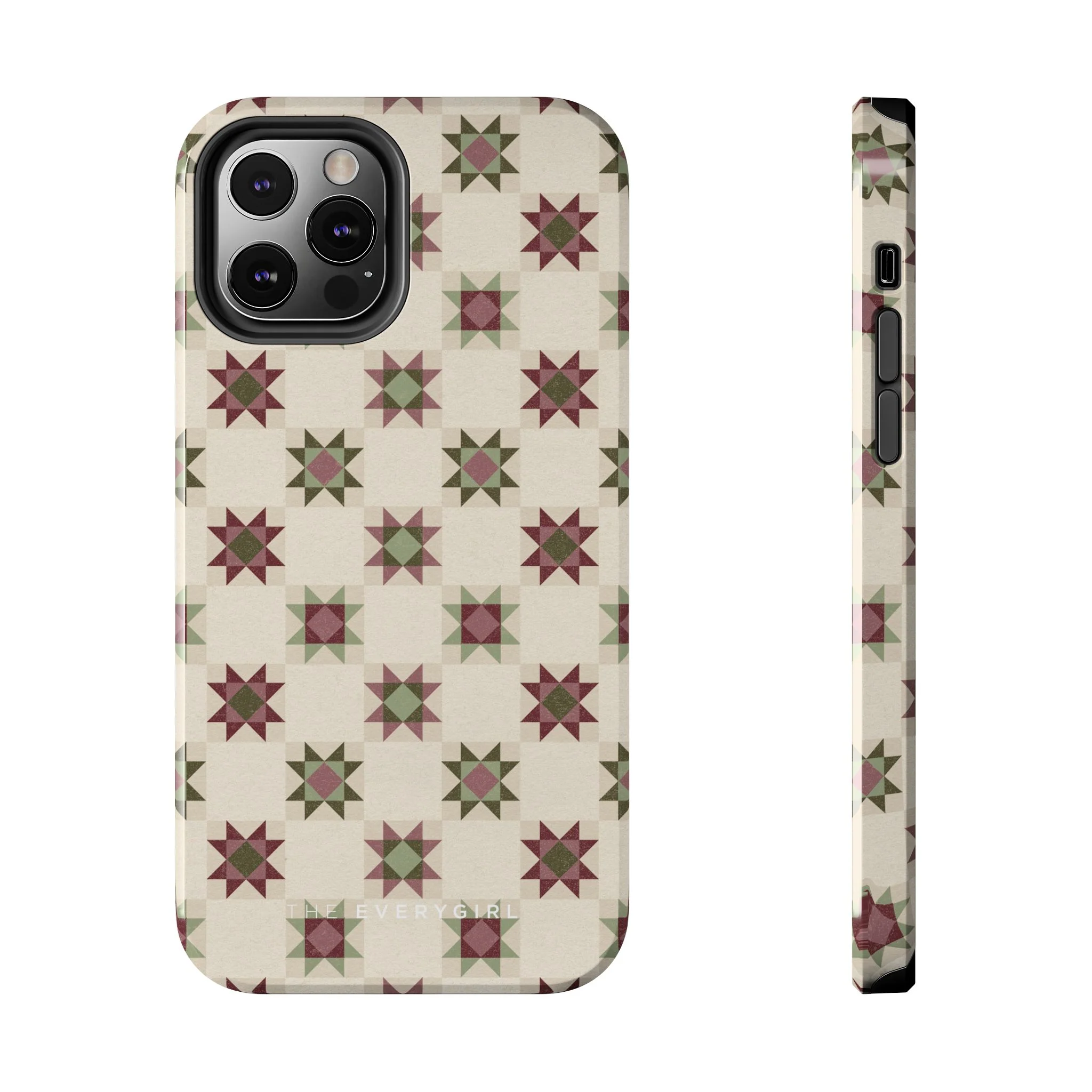 Vintage Quilt Phone Case - Image 6