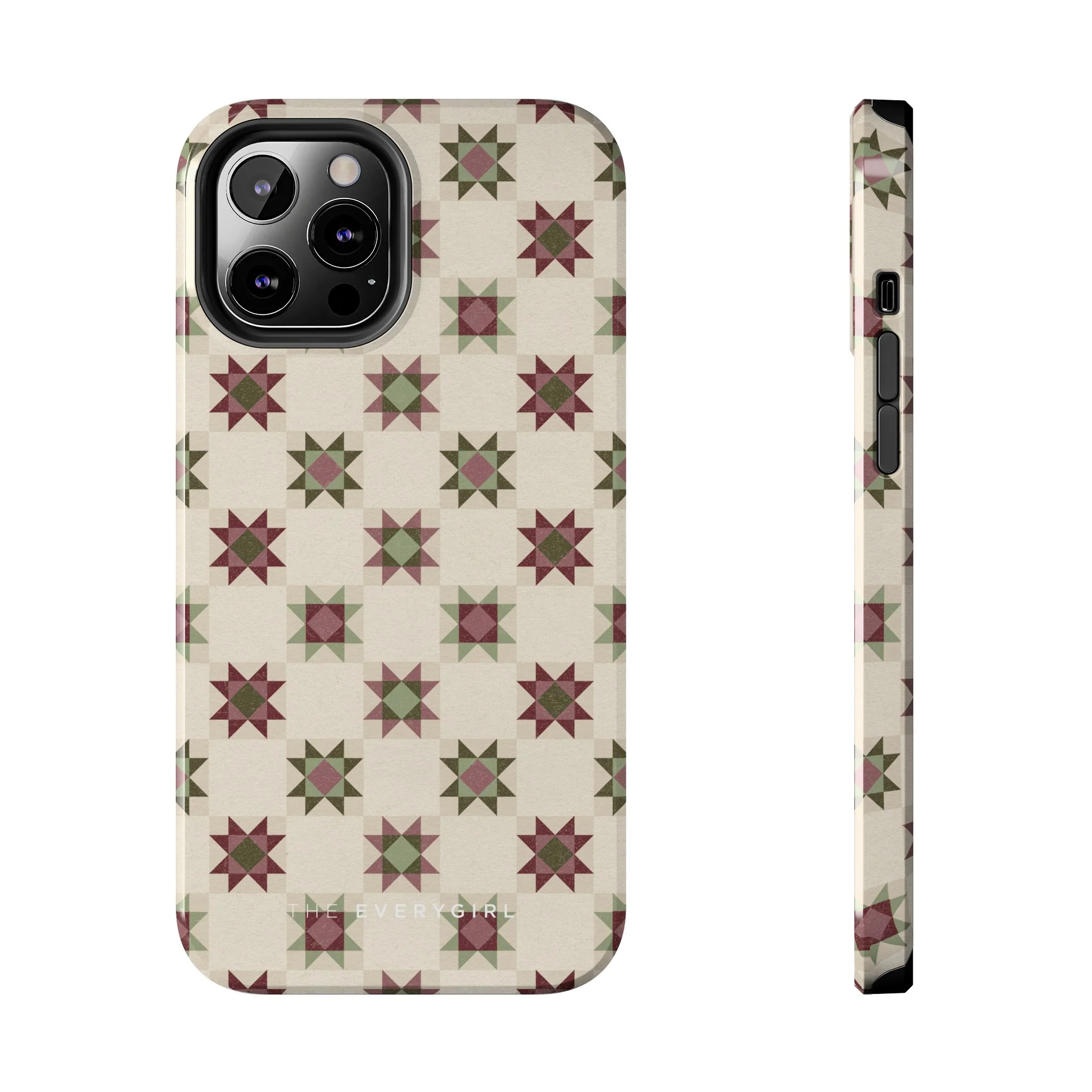 Vintage Quilt Phone Case - Image 7