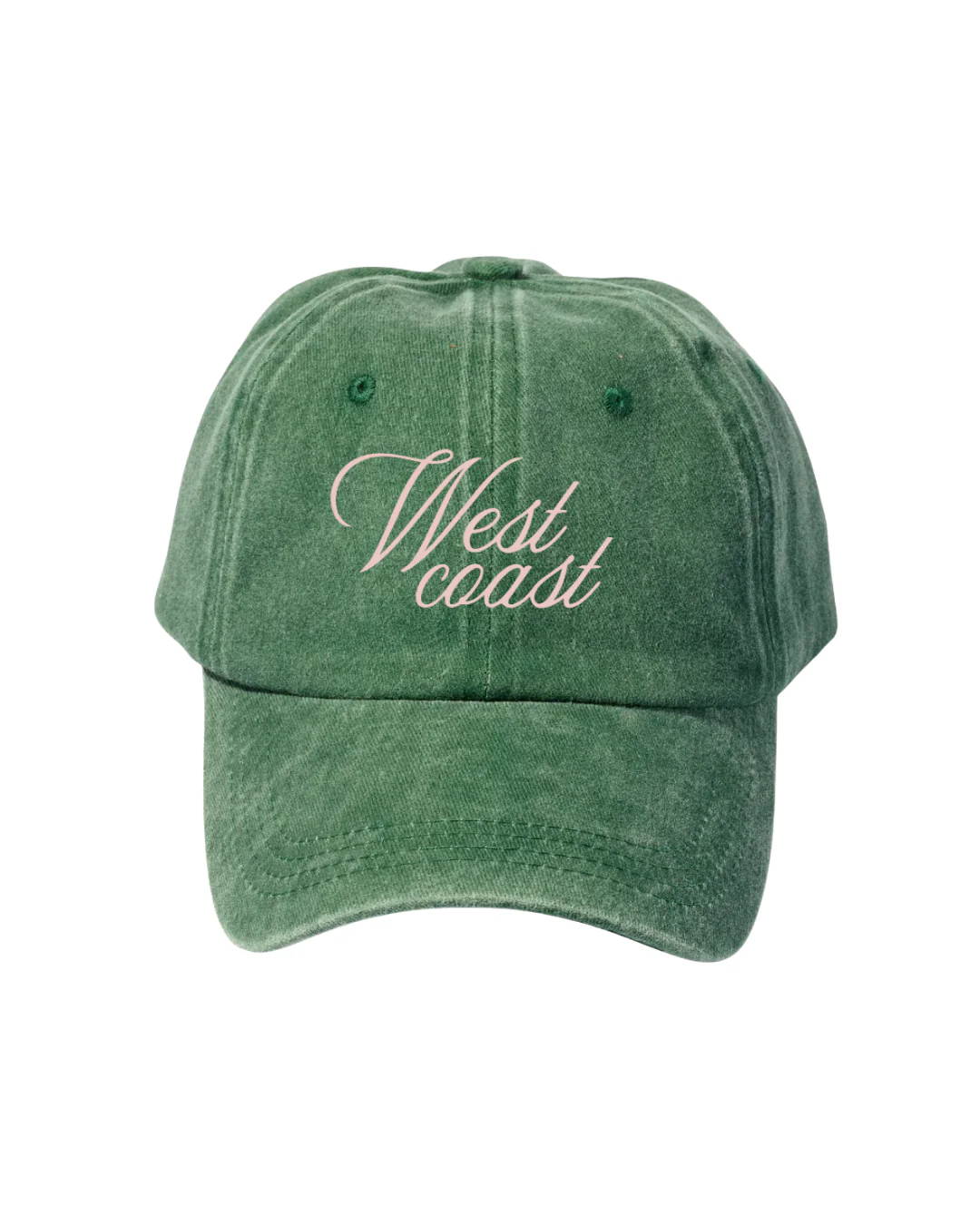West Coast – Green Washed Cap - Image 2